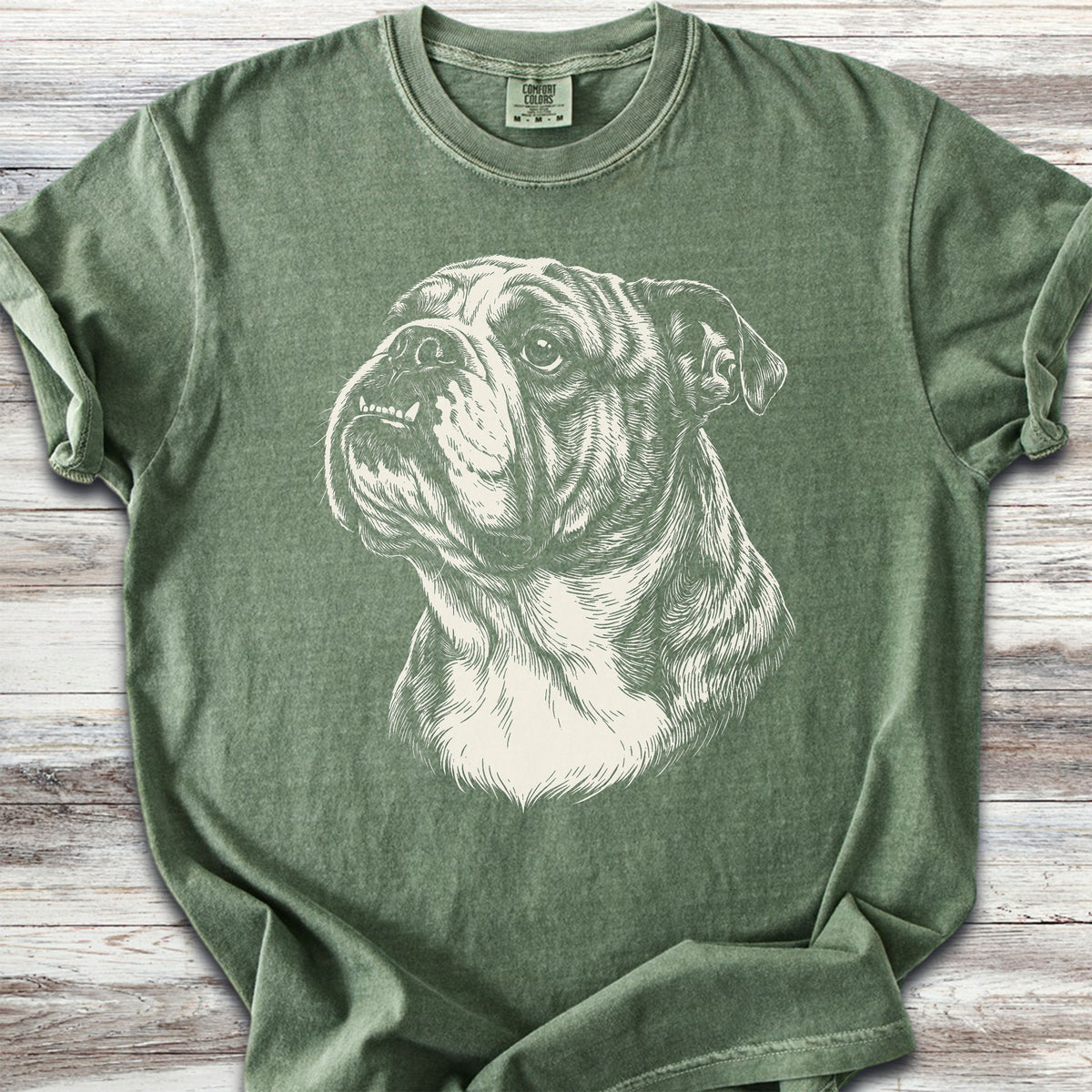English Bulldog Loyalty - Moss