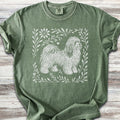 Havanese Linocut - Moss