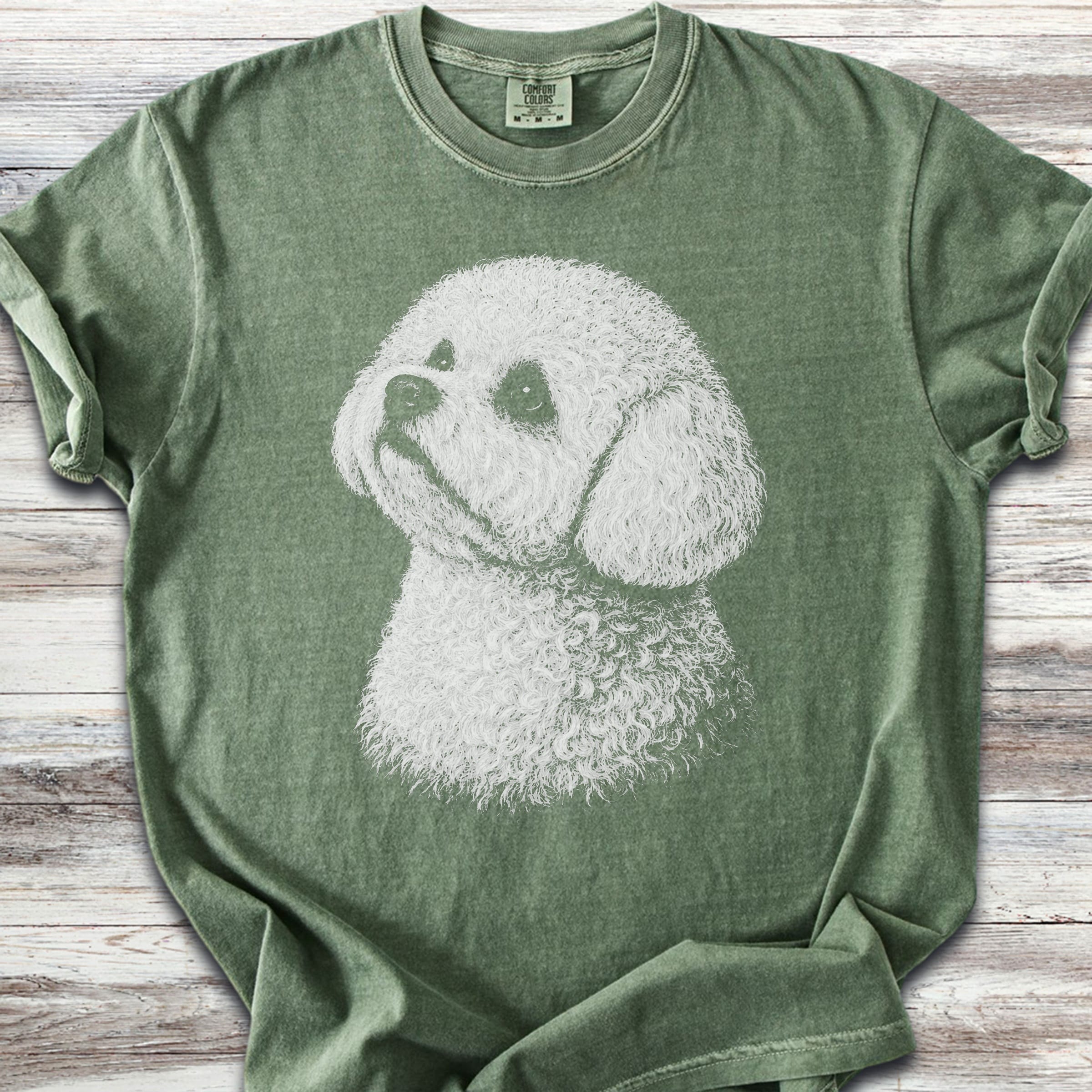 Bichon Frise Loyalty - Moss