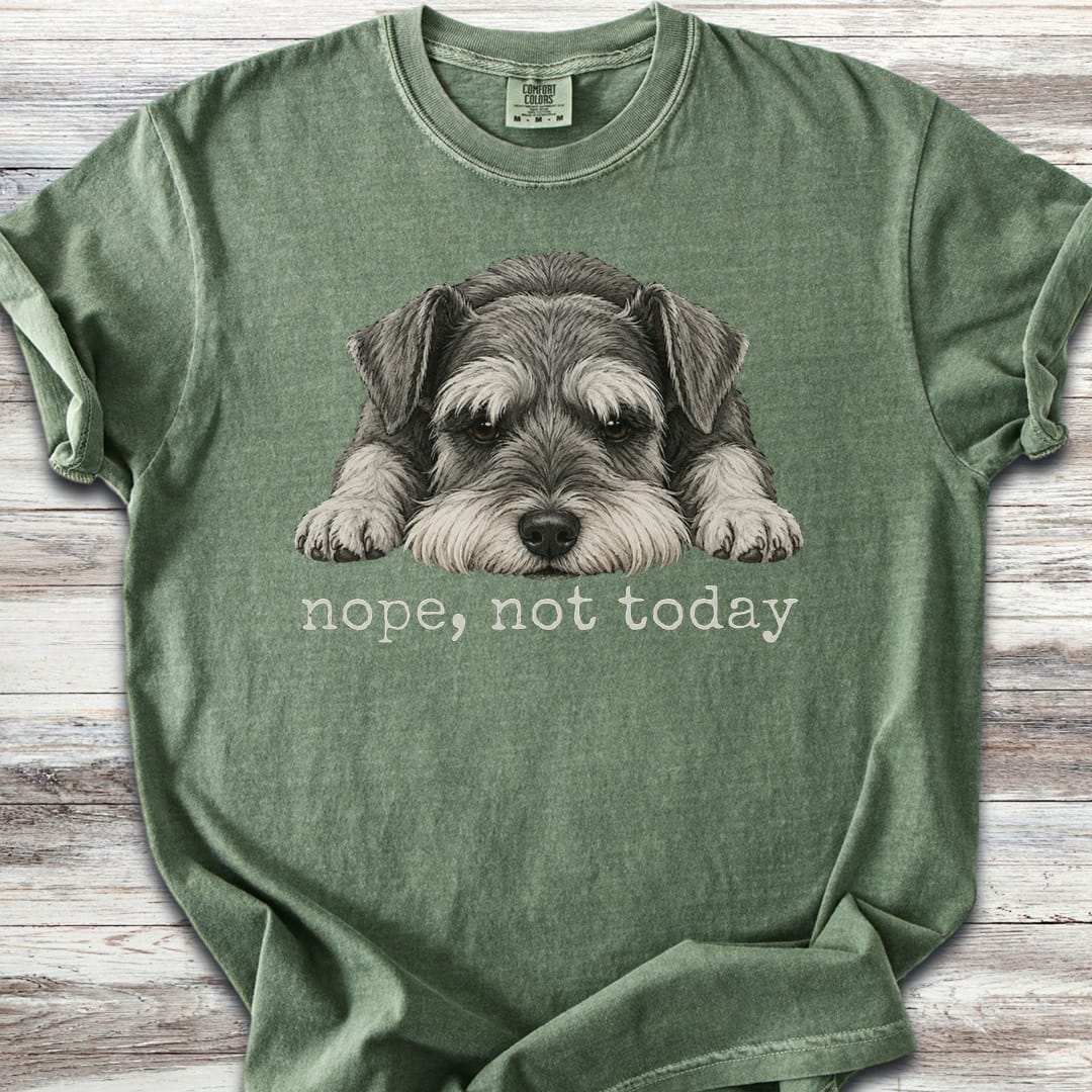 Schnauzer Nope - Moss