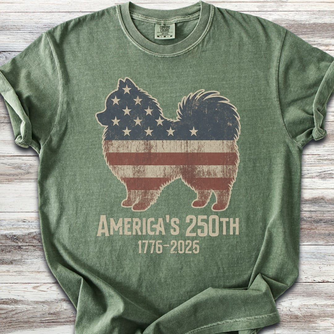 Pomeranian Vintage USA - Moss