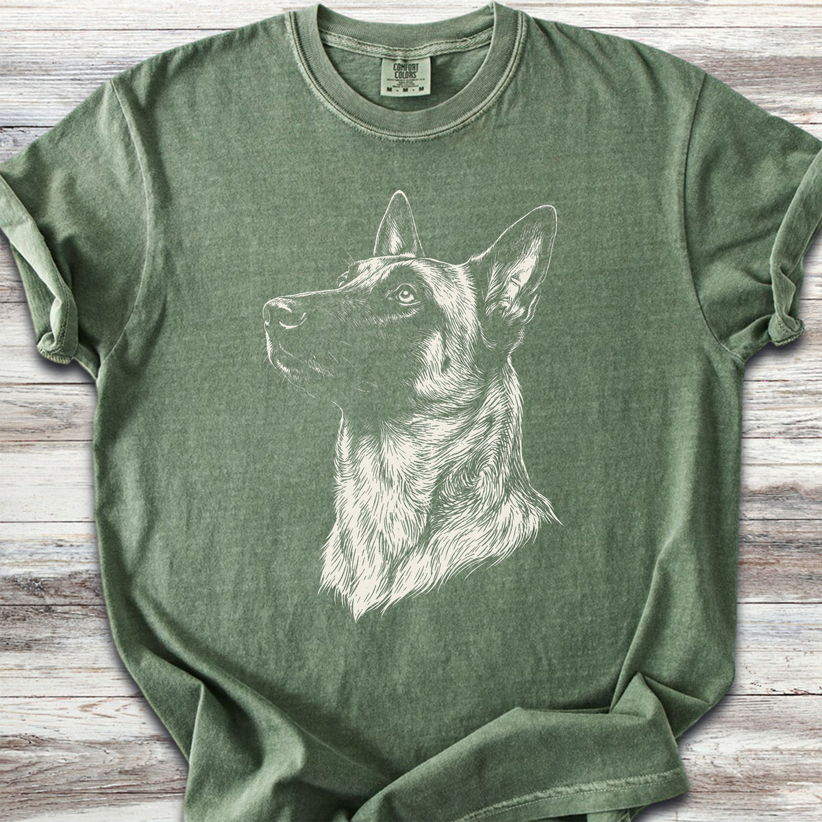 Belgian Malinois Loyalty - Moss