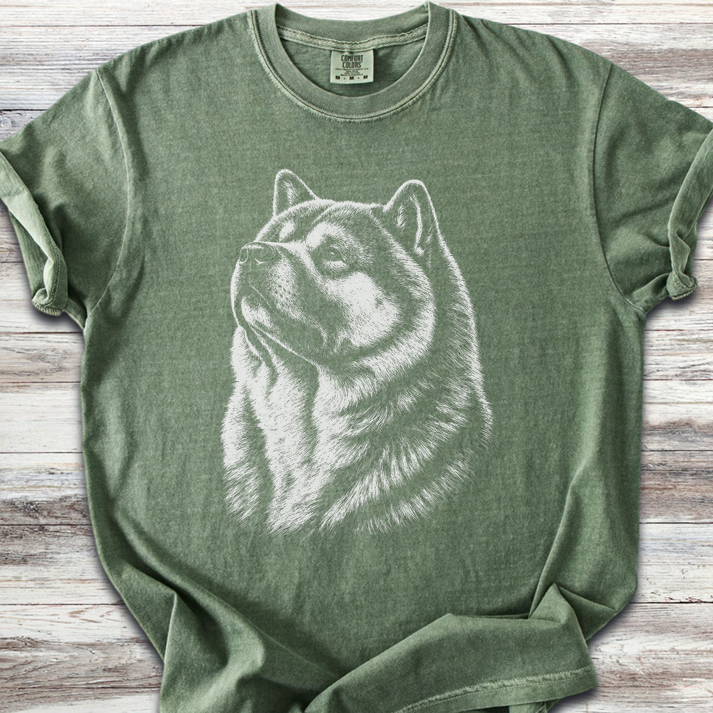 Akita Loyalty - Moss
