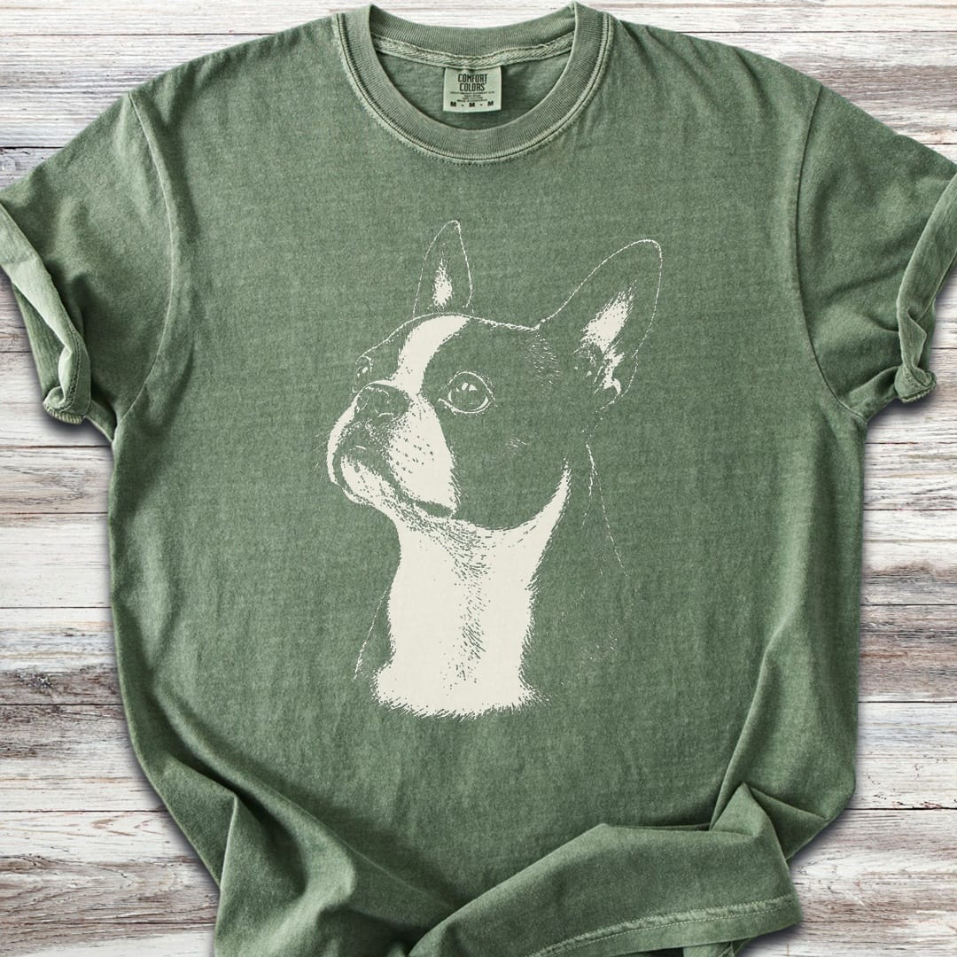 Boston Terrier Loyalty - Moss