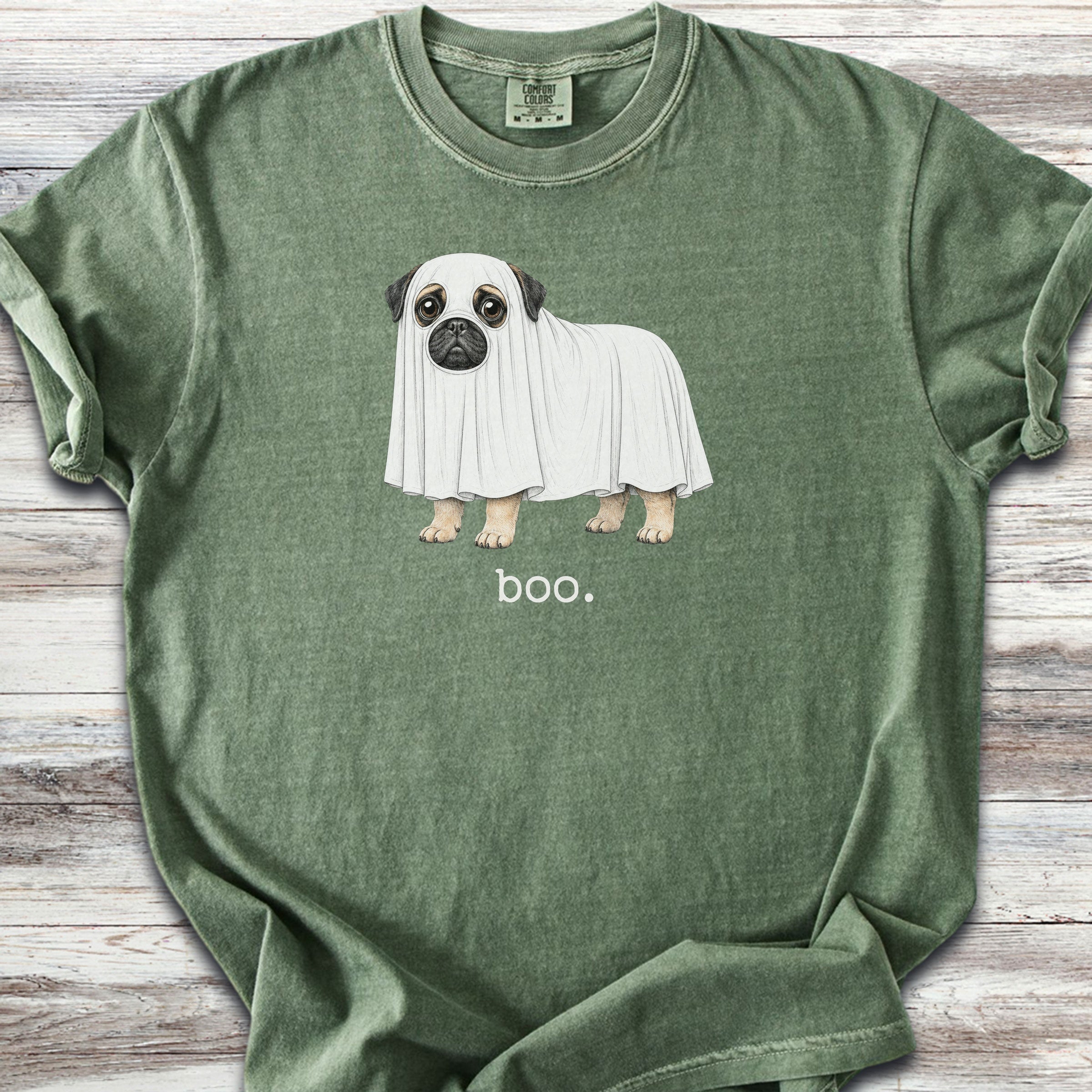 Pug Boo - Moss