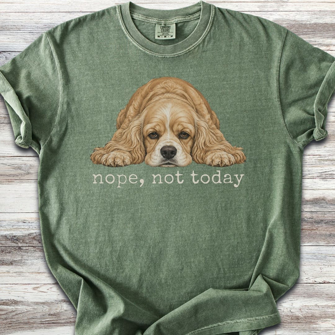 Cocker Spaniel Nope - Moss