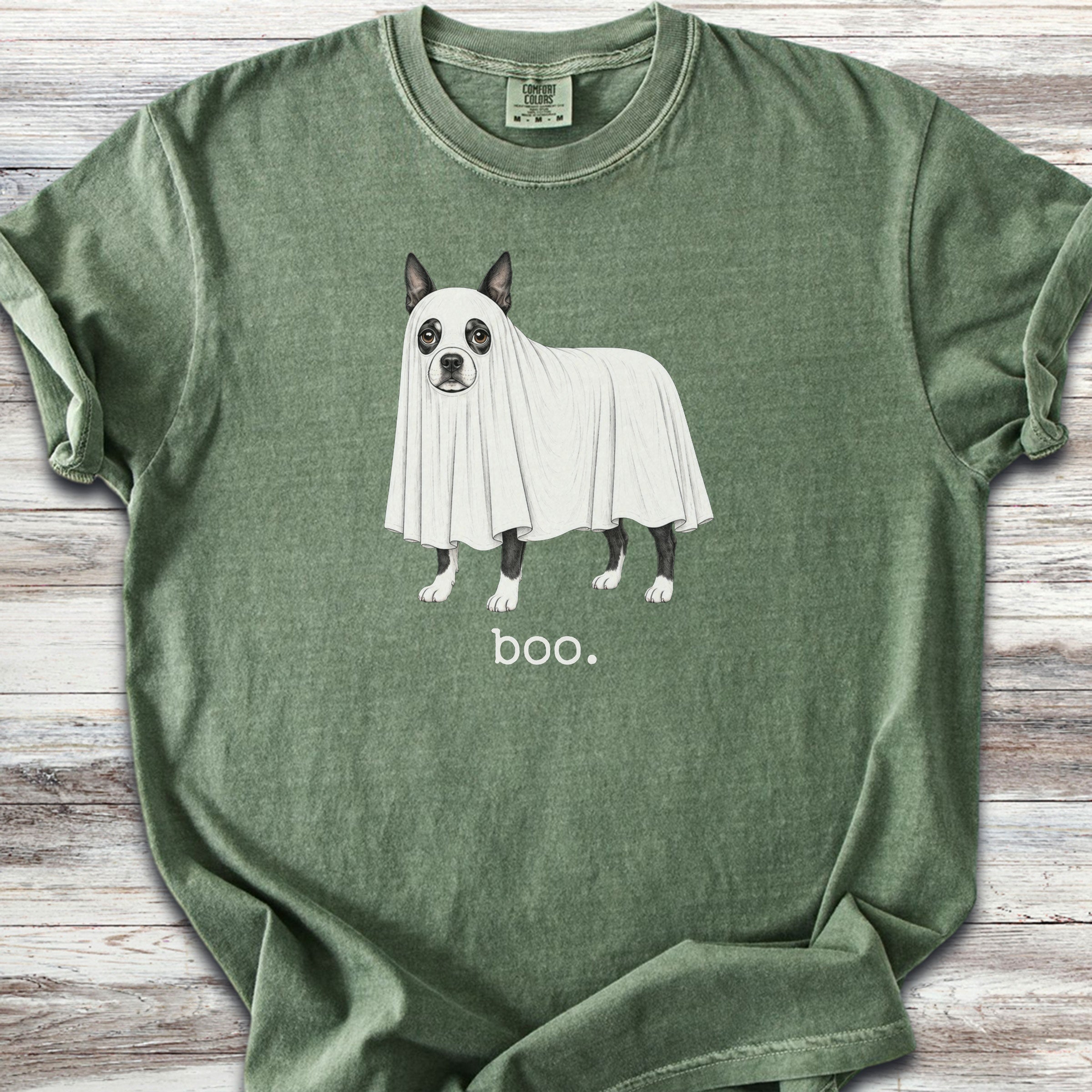 Boston Terrier Boo - Moss