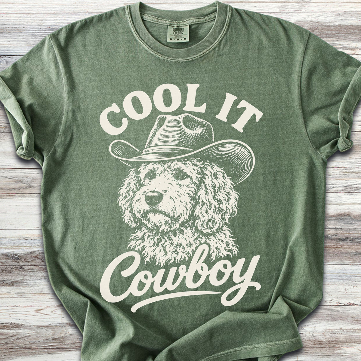 Goldendoodle Cool It - Moss