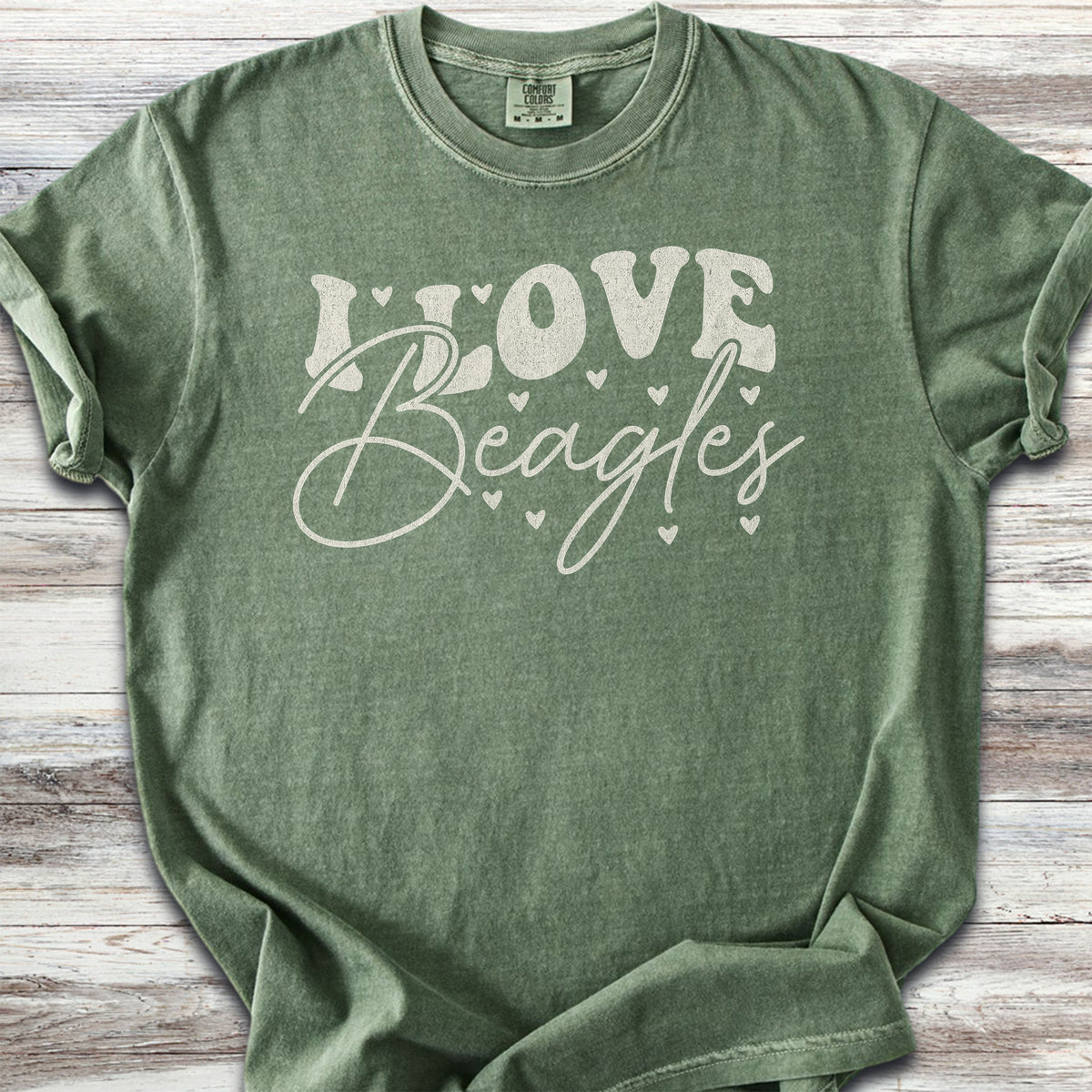 Beagle I Love Beagles - Moss