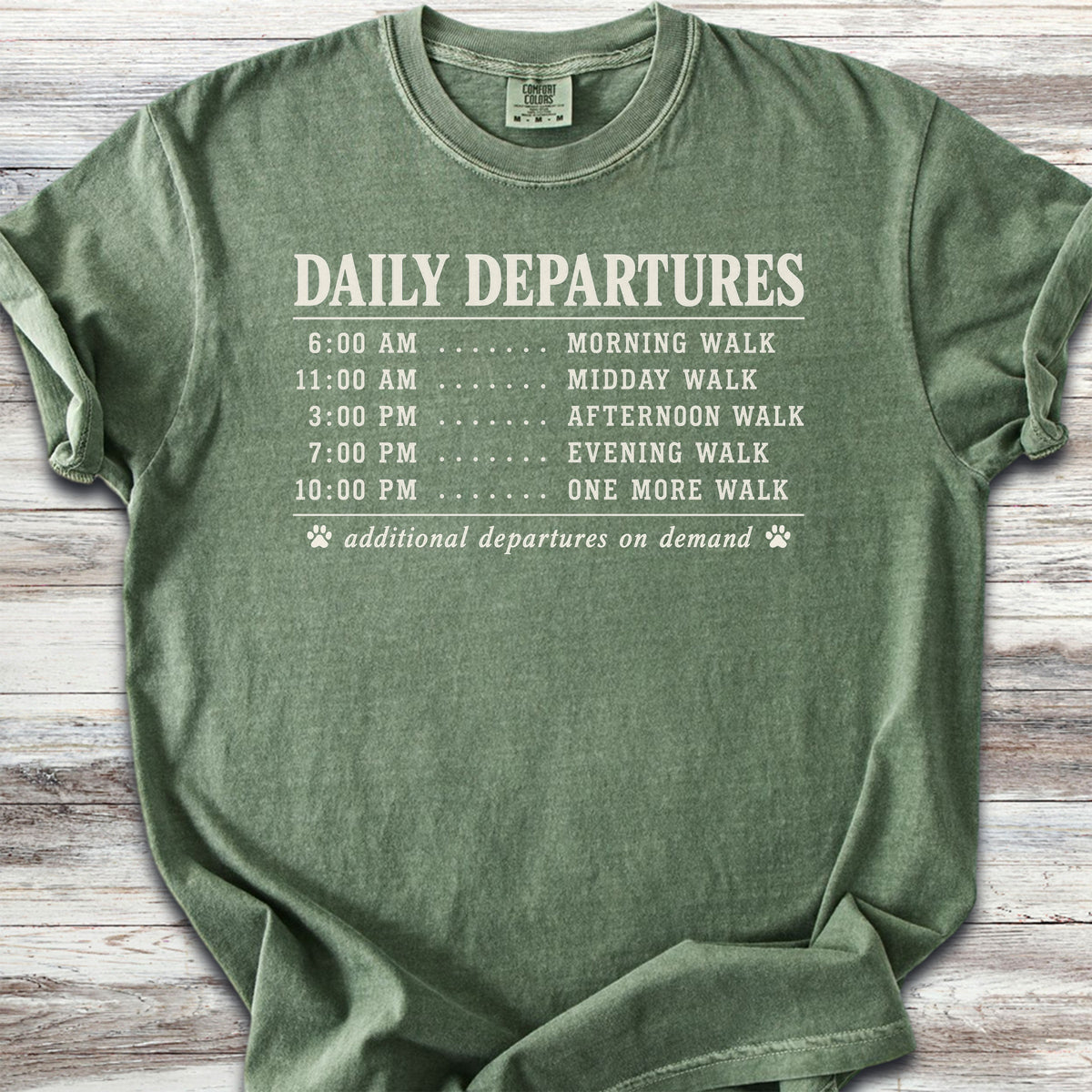 Daily Departures - Moss