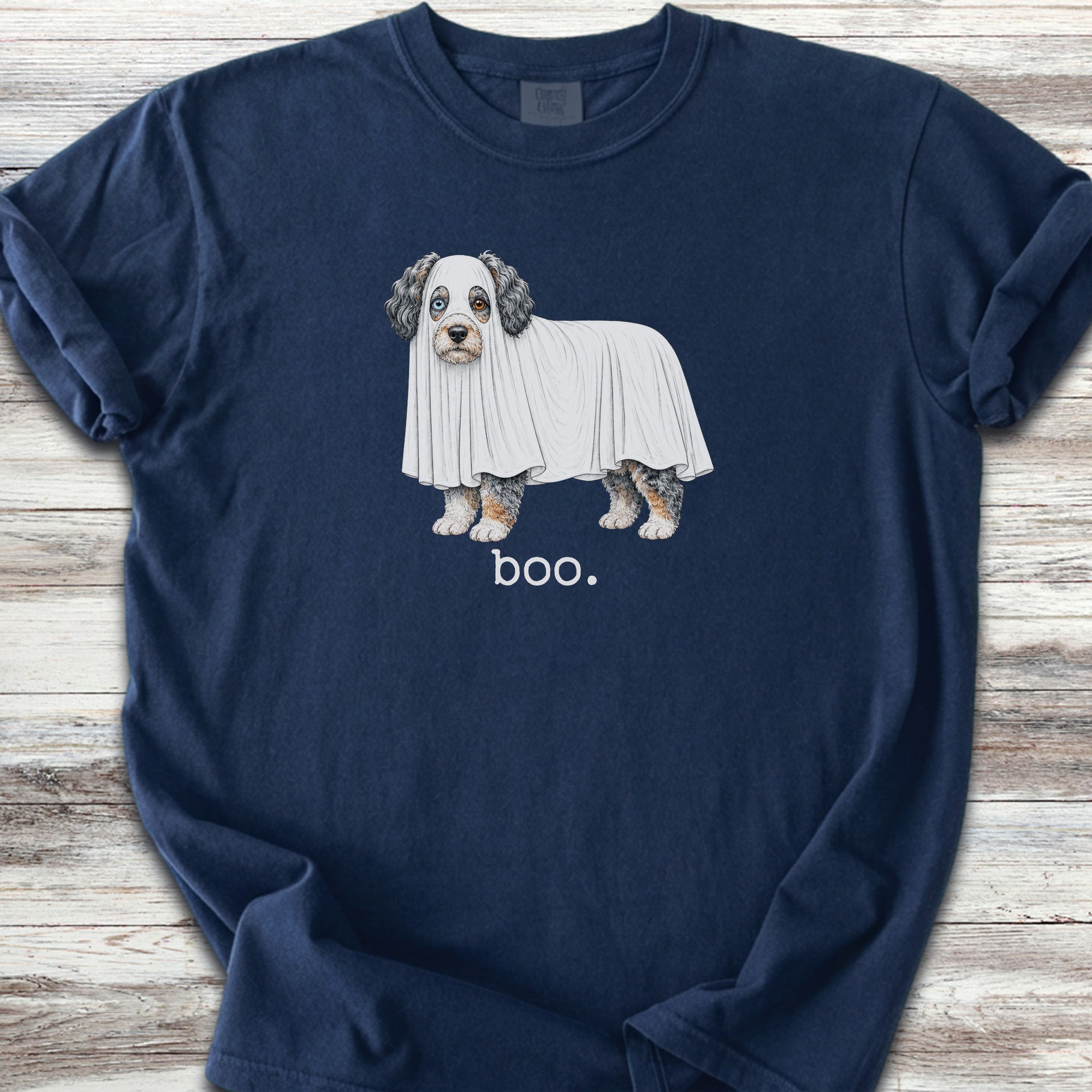 Aussiedoodle Boo - Navy