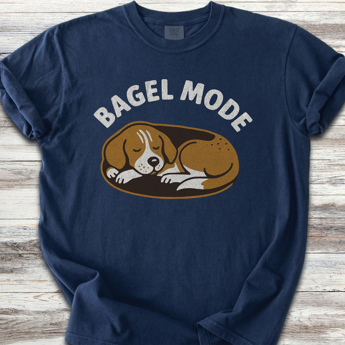 Beagle Sleeping - Navy