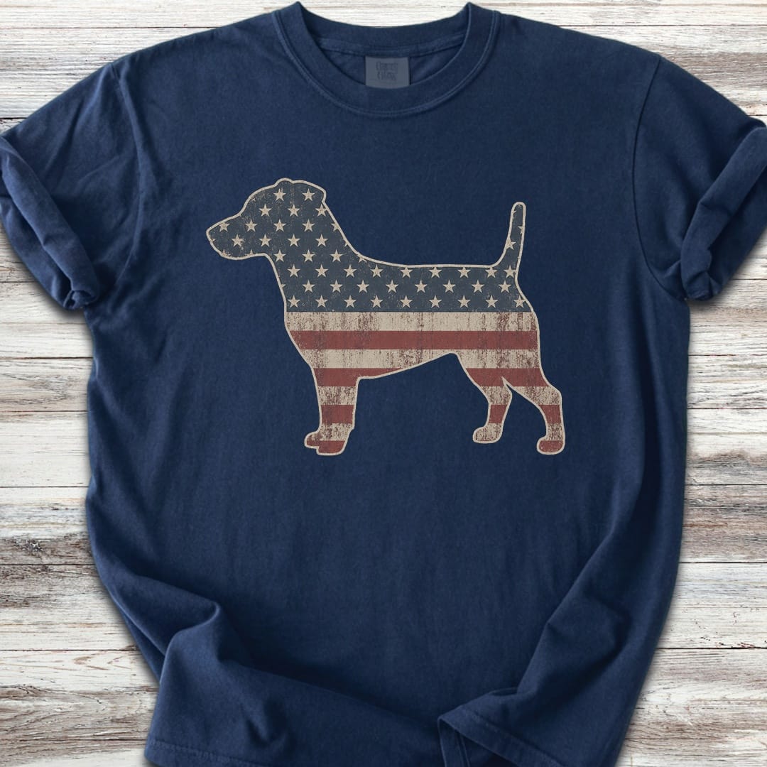 Jack Russell Vintage USA - Navy
