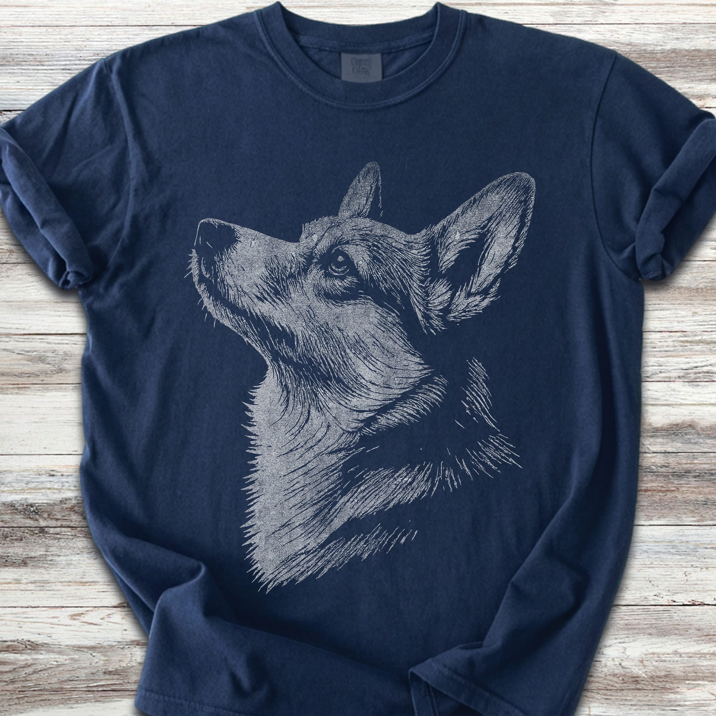 Corgi Loyalty - Navy