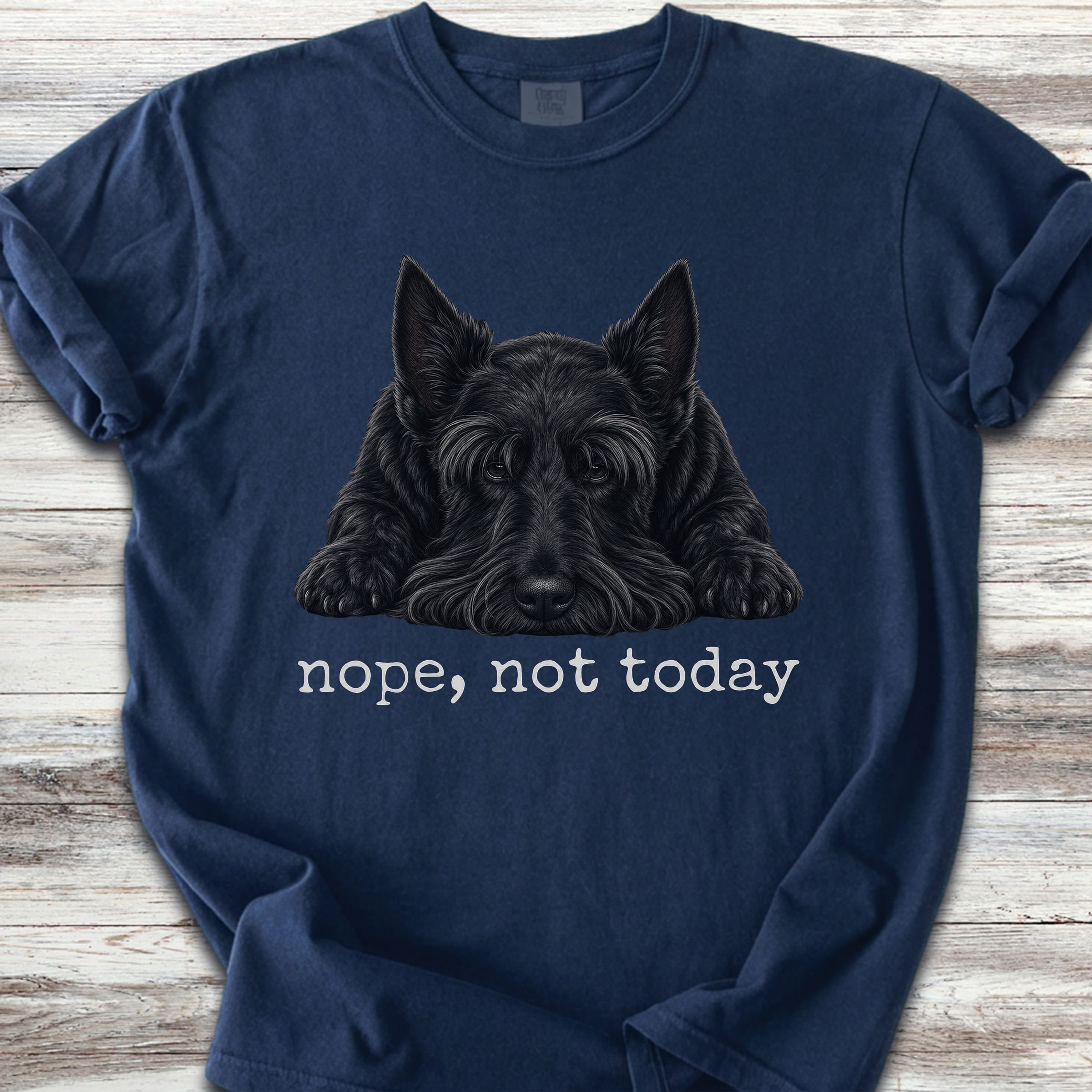 Scottish Terrier Nope - Navy
