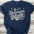 Doberman Groovy Mom - Navy