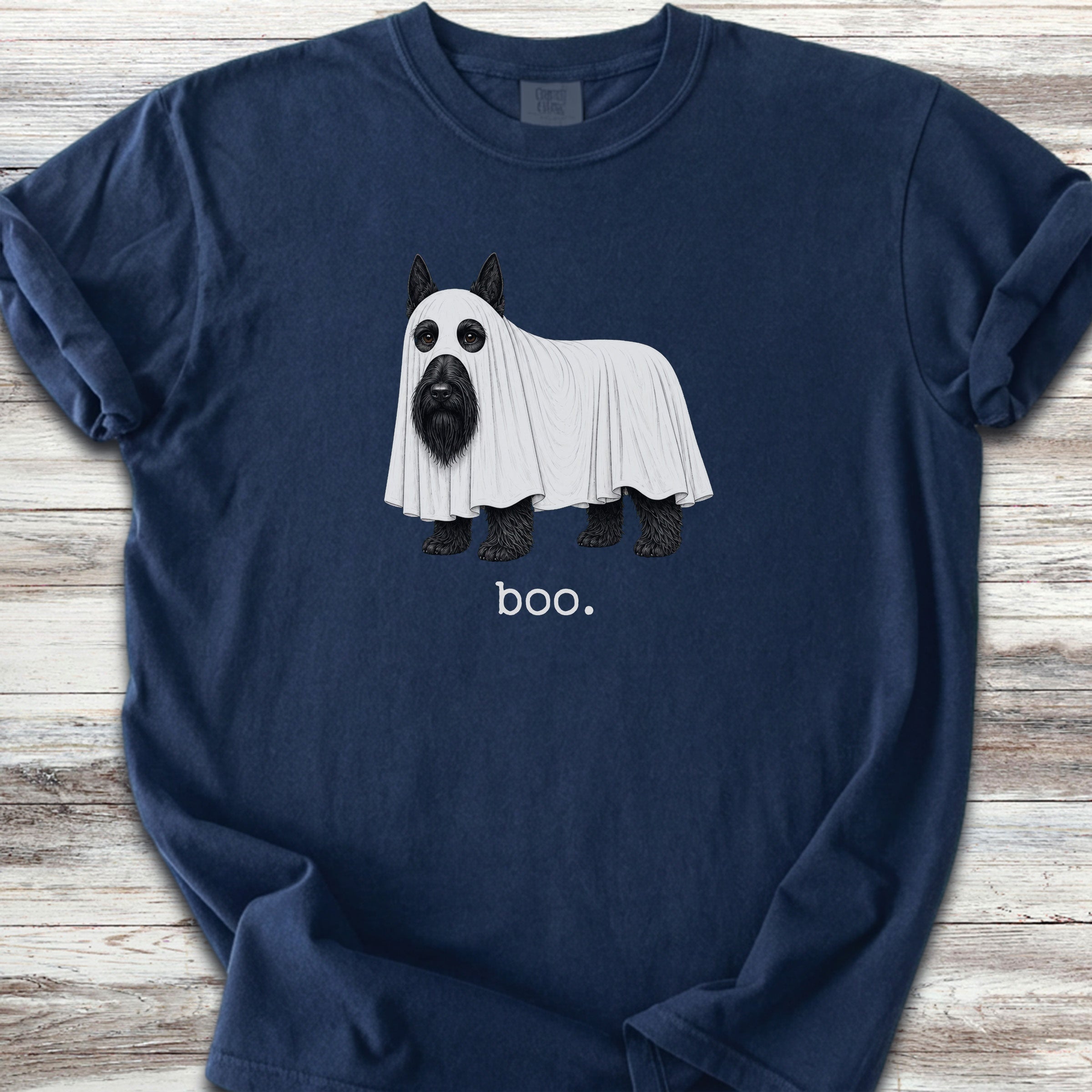 Scottish Terrier Boo - Navy