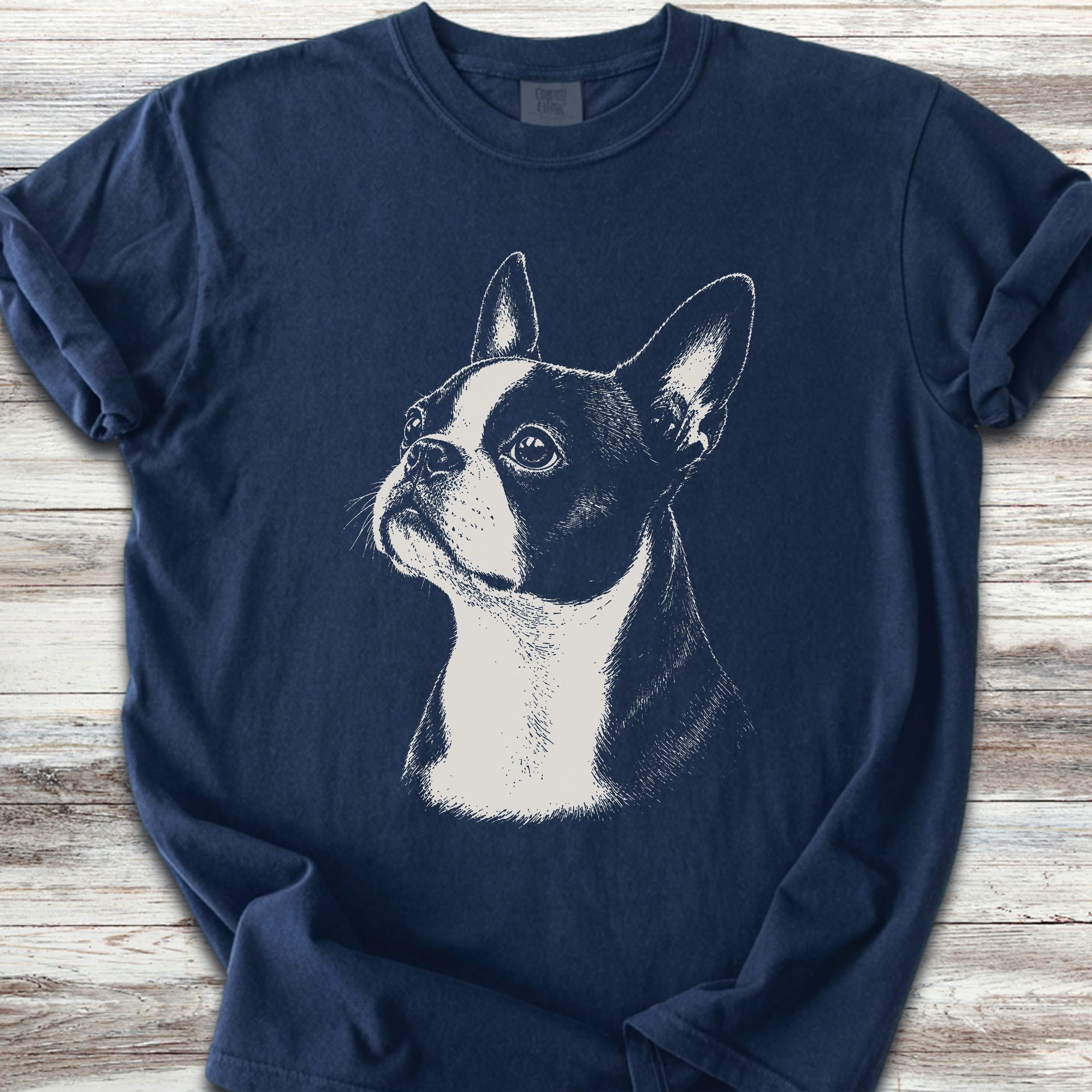 Boston Terrier Loyalty - Navy