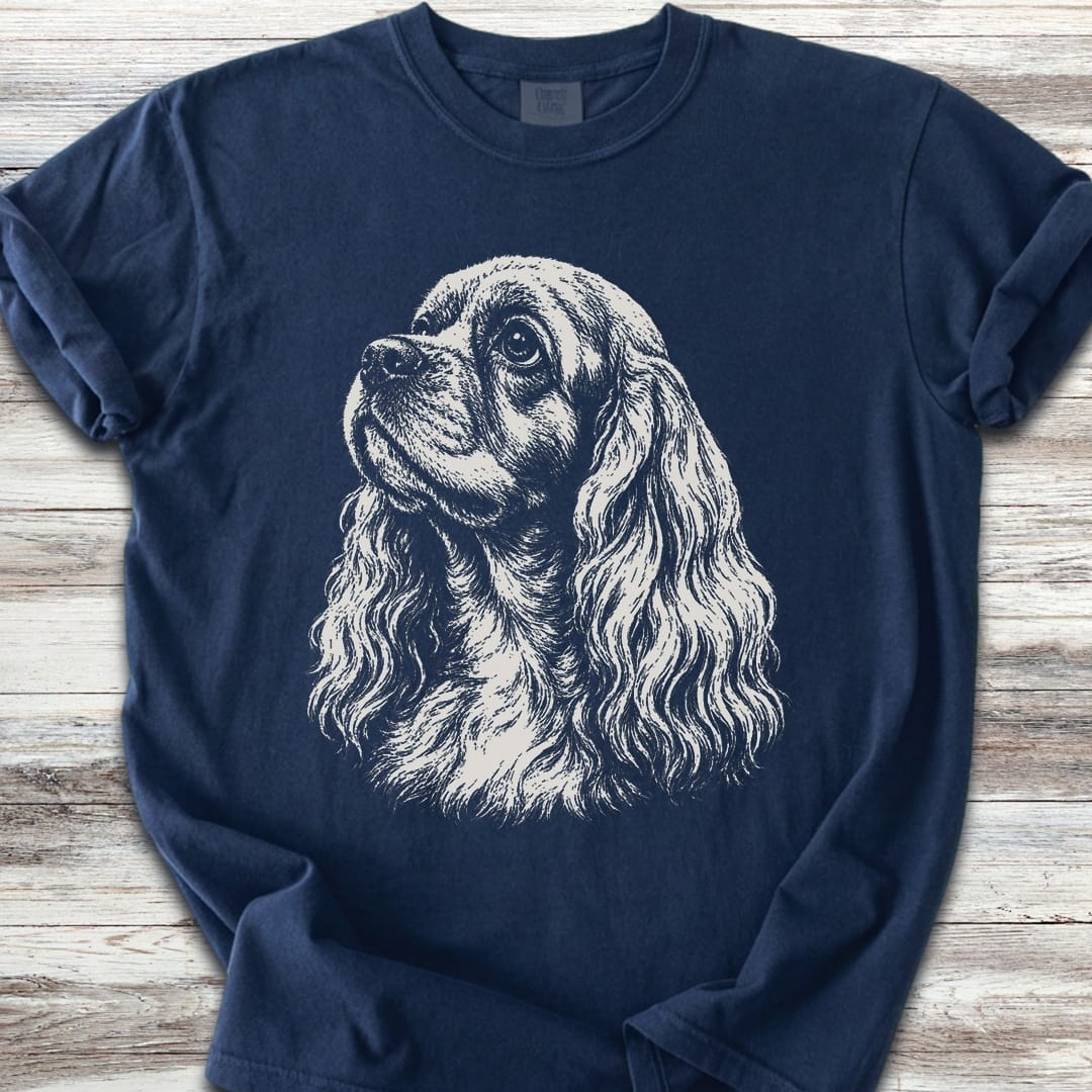 Cocker Spaniel Loyalty - Navy