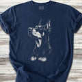 Doberman Loyalty - Navy
