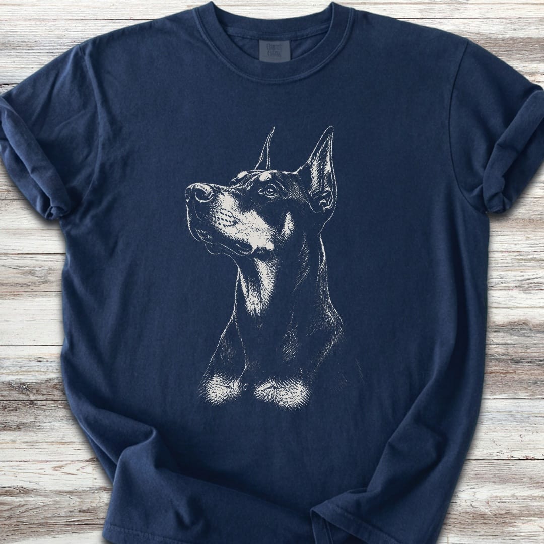 Doberman Loyalty - Navy