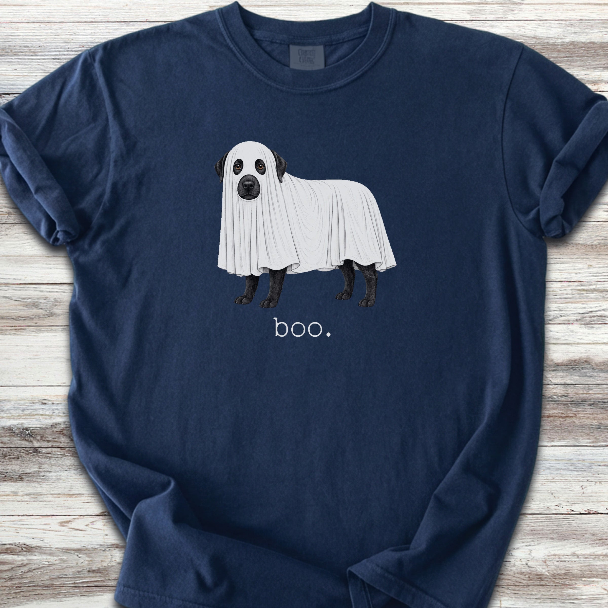 Labrador Retriever Black Boo - Navy