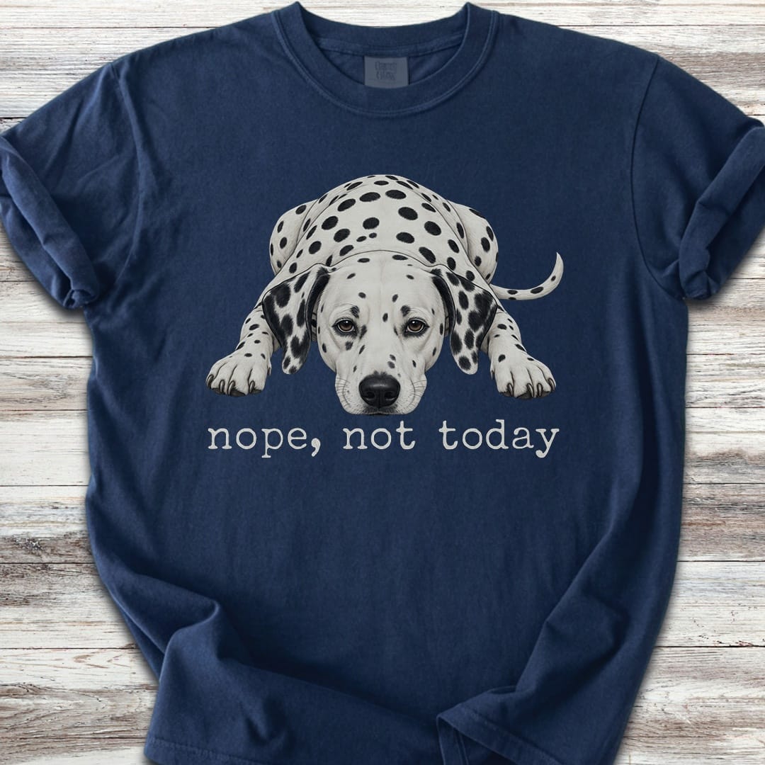 Dalmatian Nope - Navy