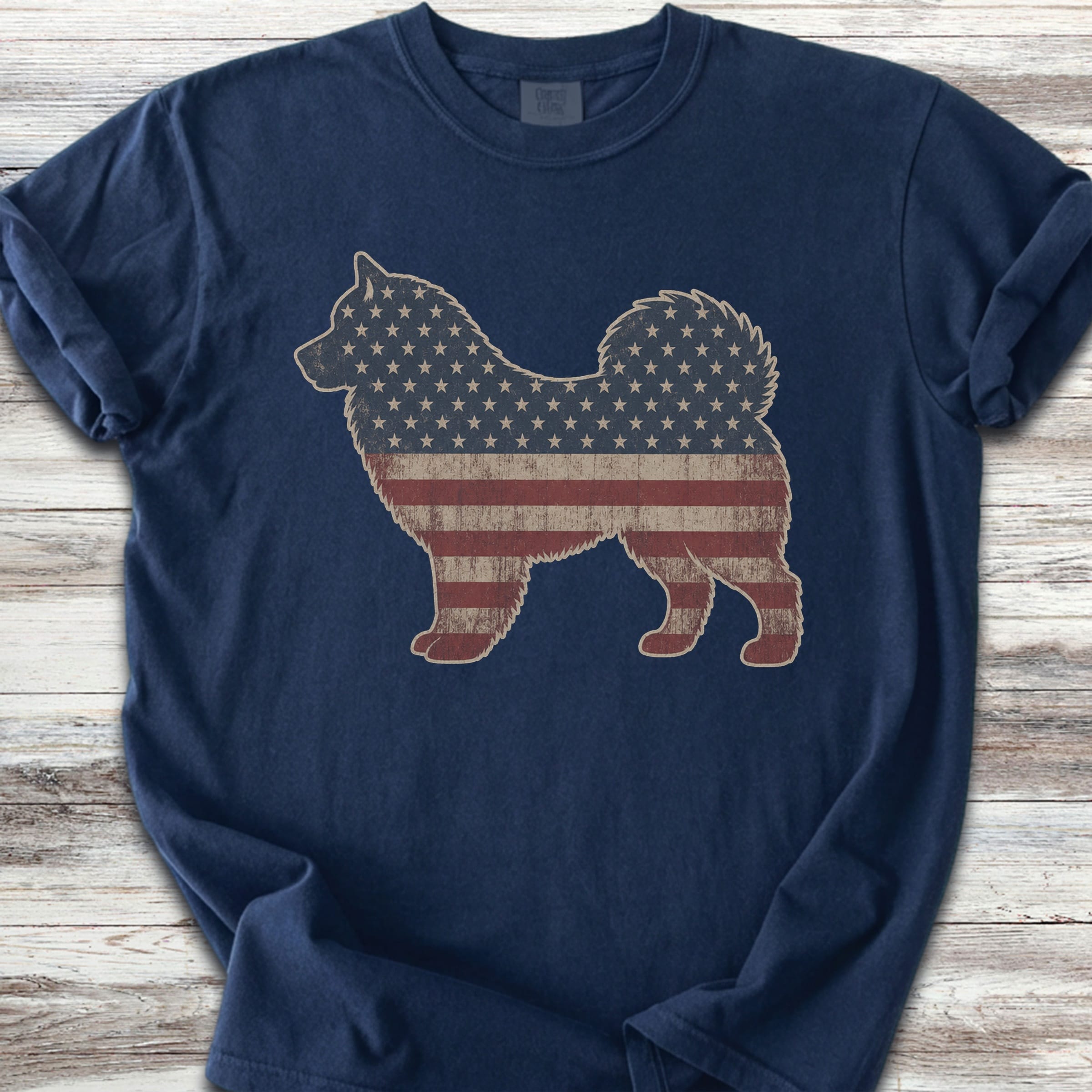 Alaskan Malamute Vintage USA - Navy