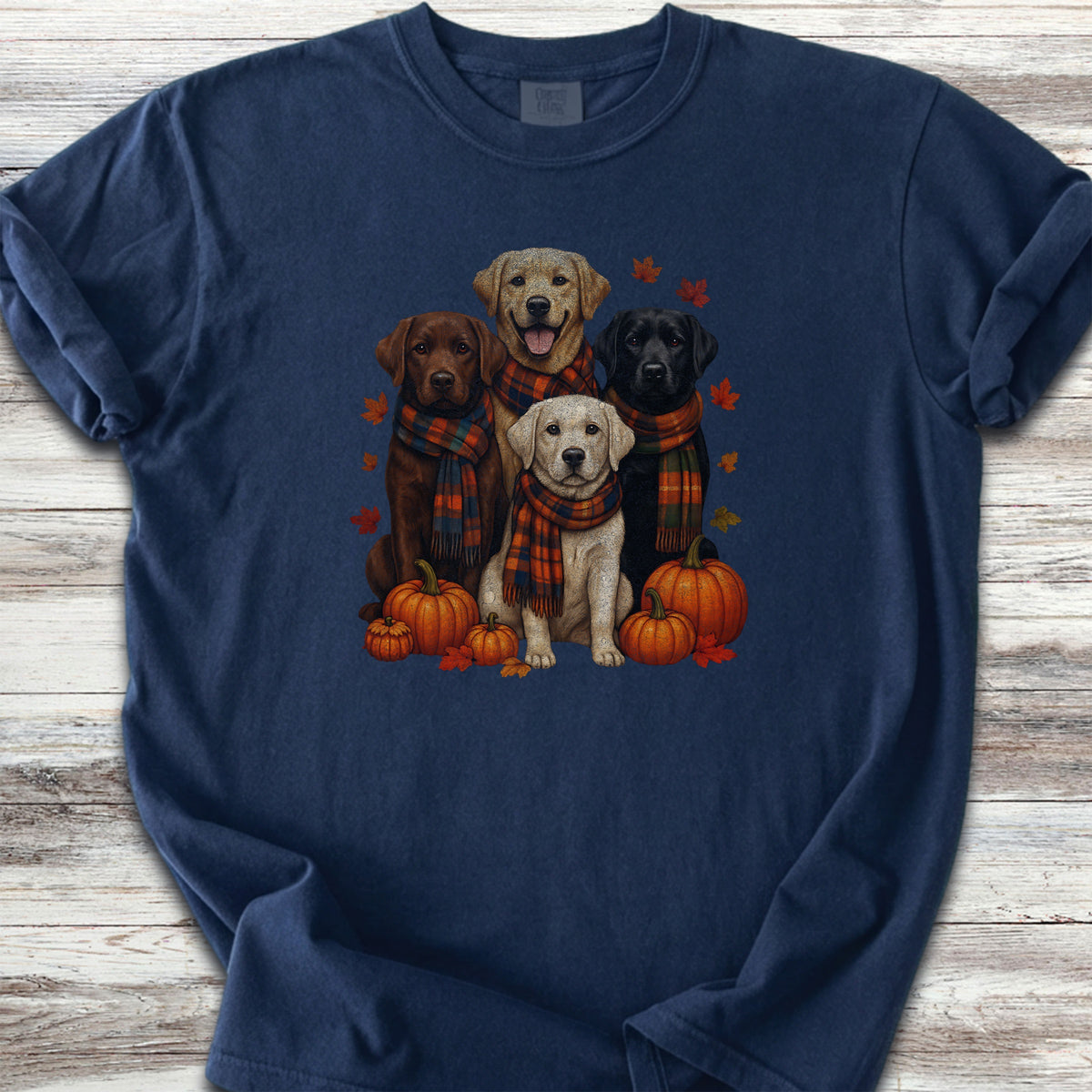 Labrador Retriever Fall - Navy