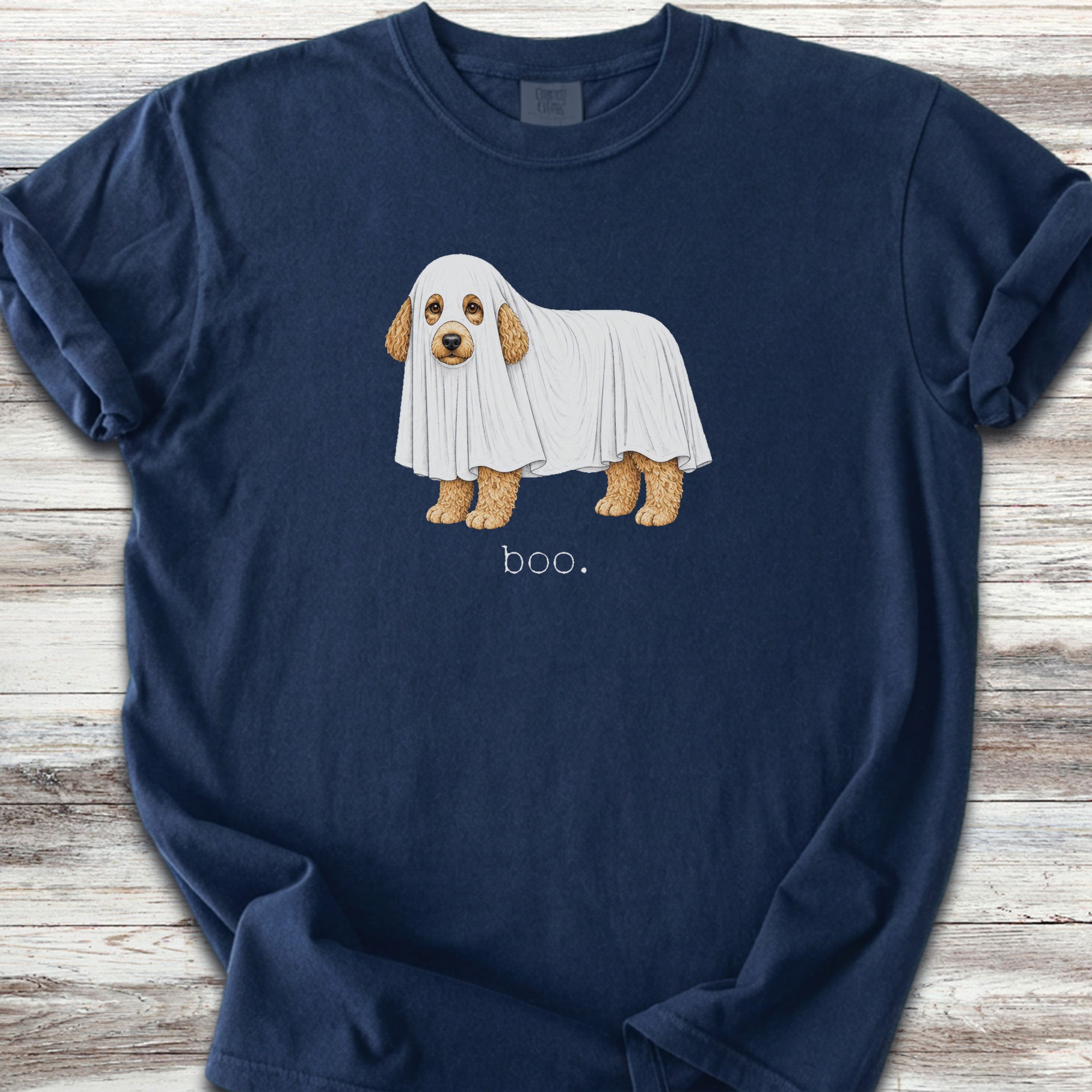 Goldendoodle Boo - Navy