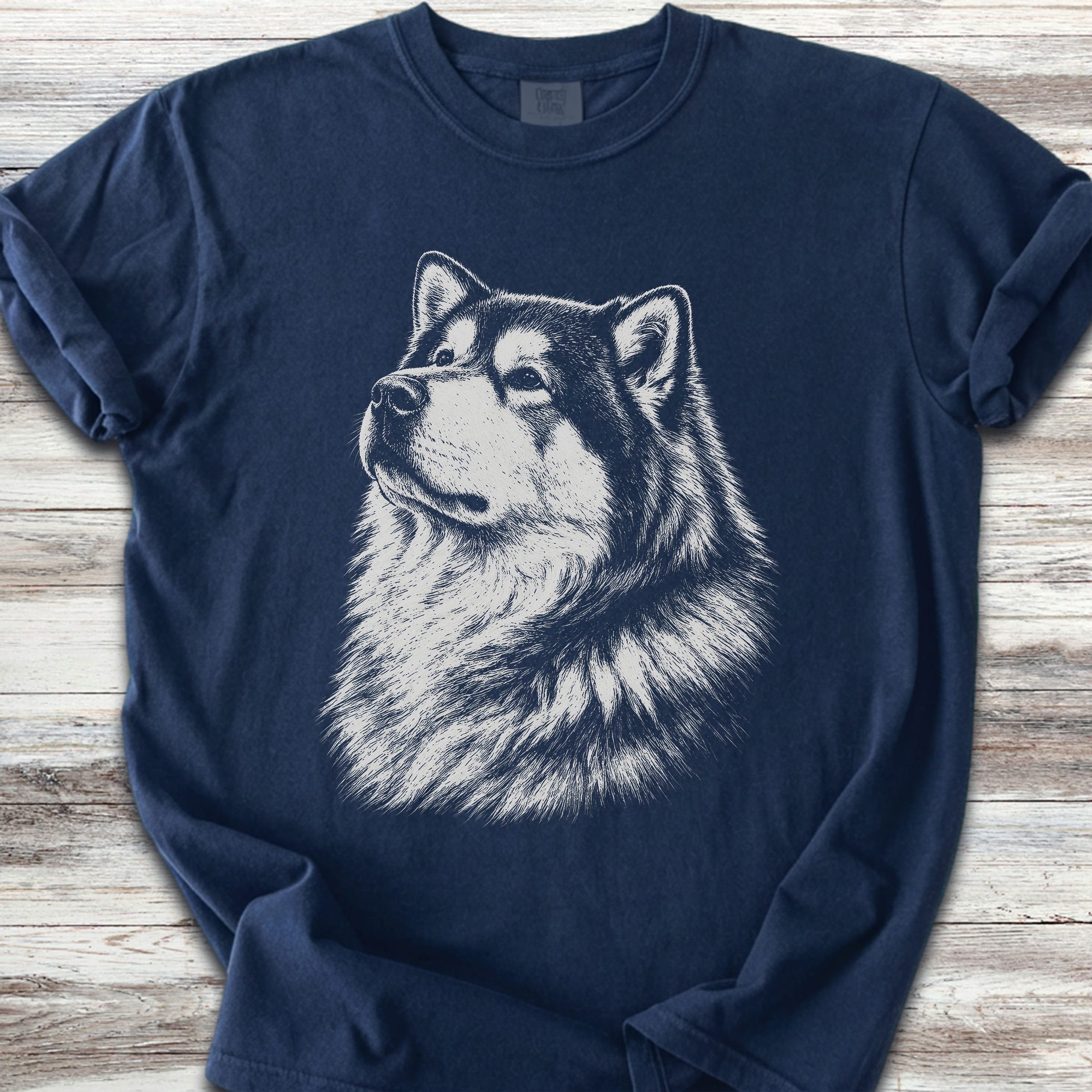 Alaskan Malamute Loyalty - Navy