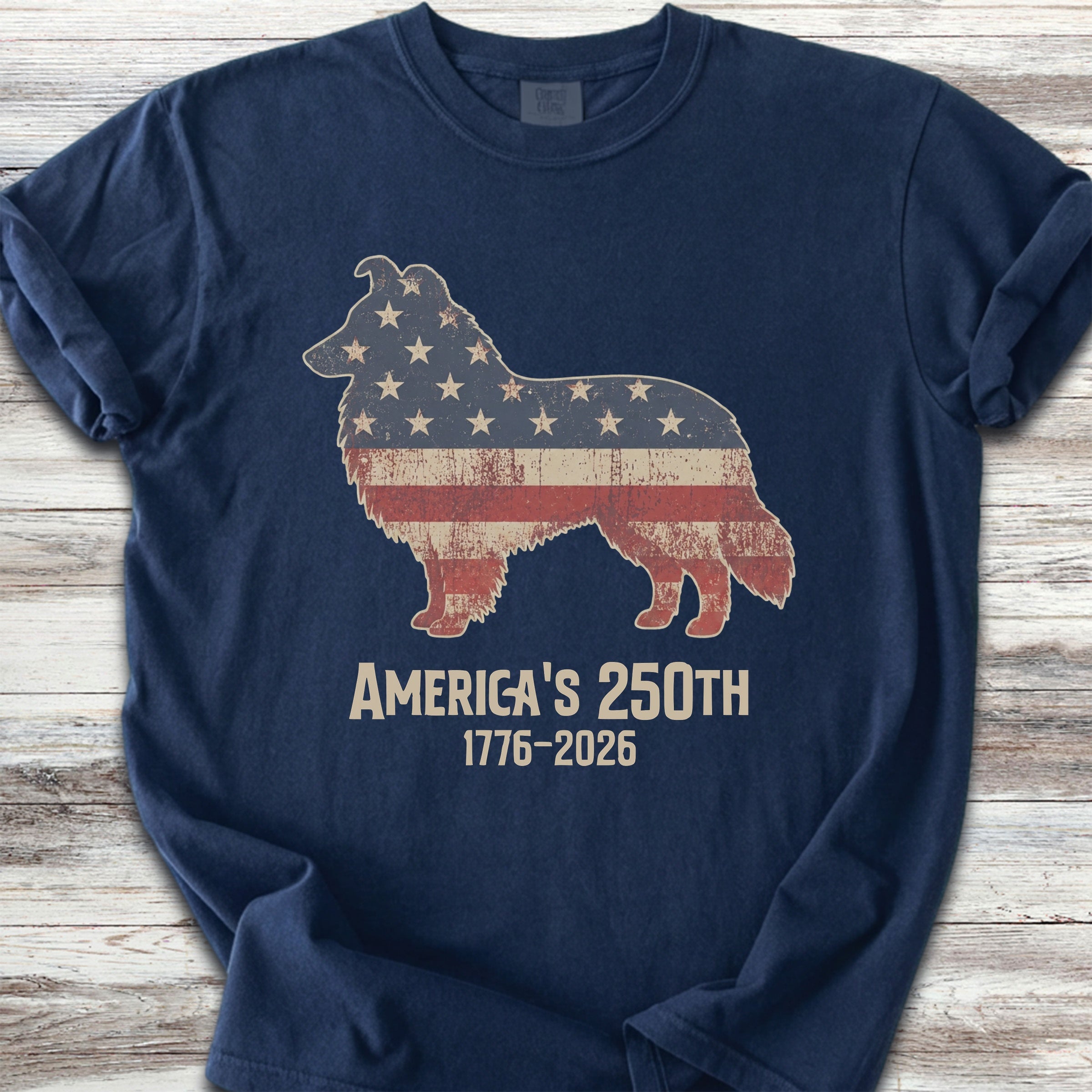 Shetland Sheepdog 250 - Navy