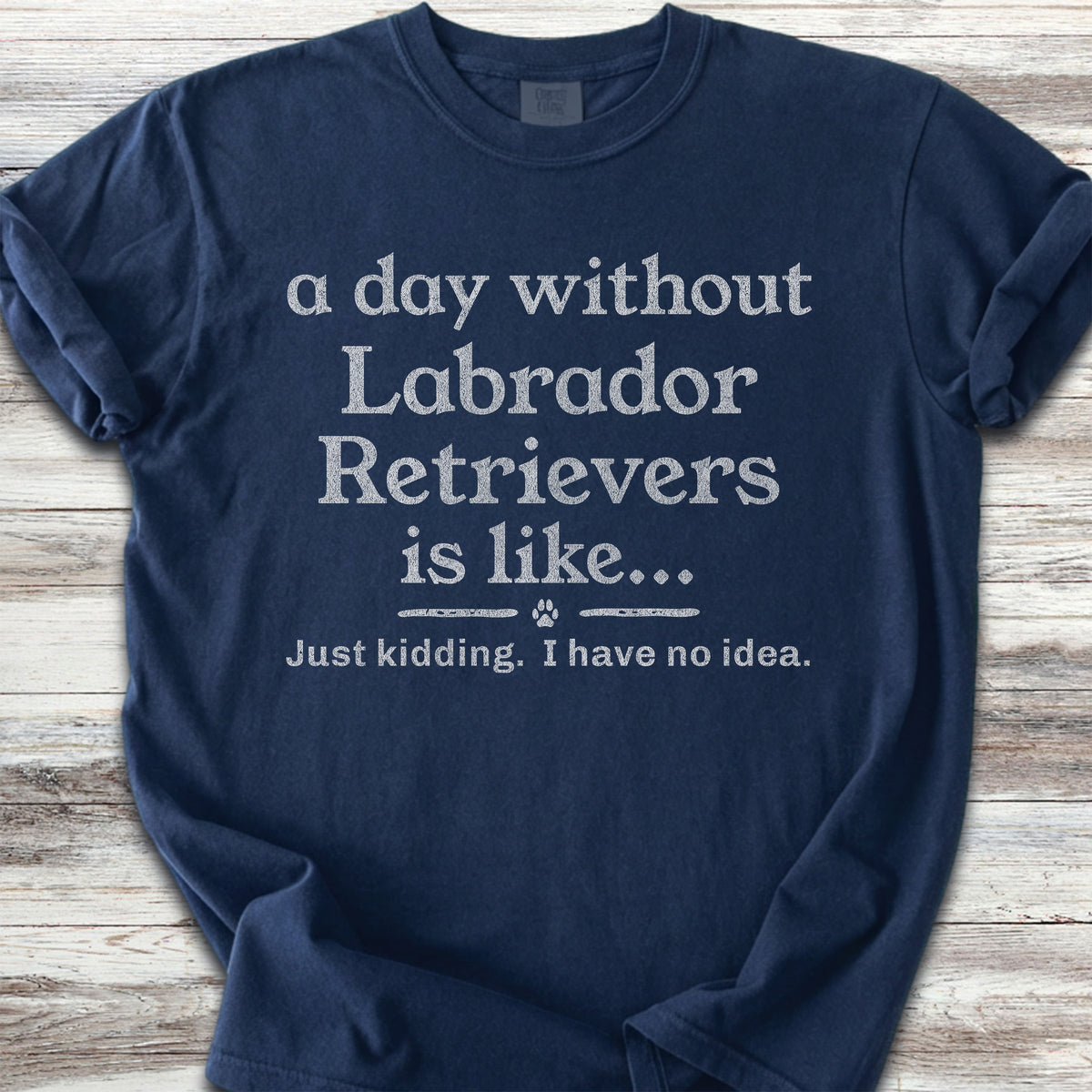 Labrador Retriever Day - Navy