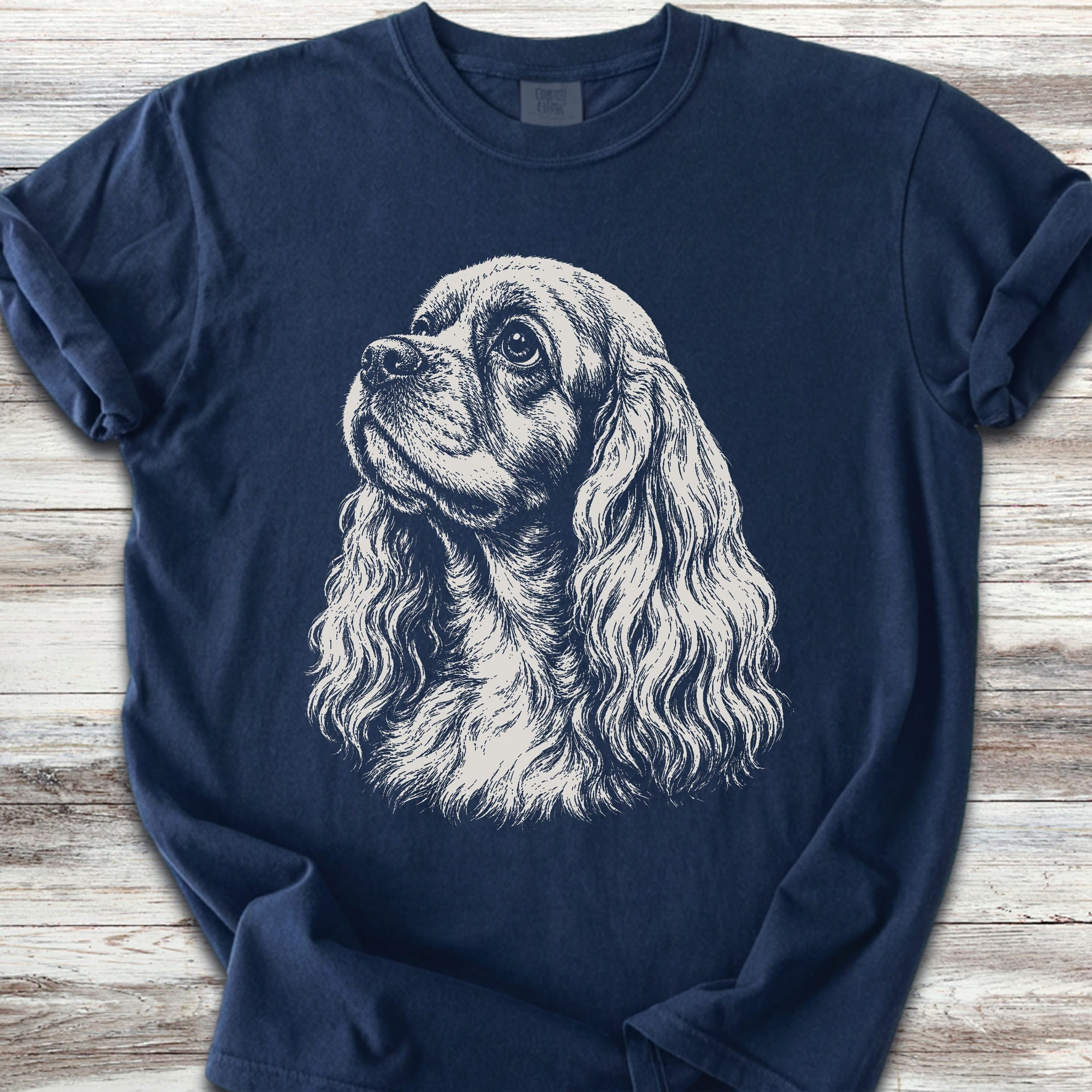 Cocker Spaniel Loyalty - Navy