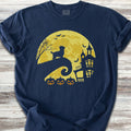 Yorkshire Terrier Halloween Moon - Navy