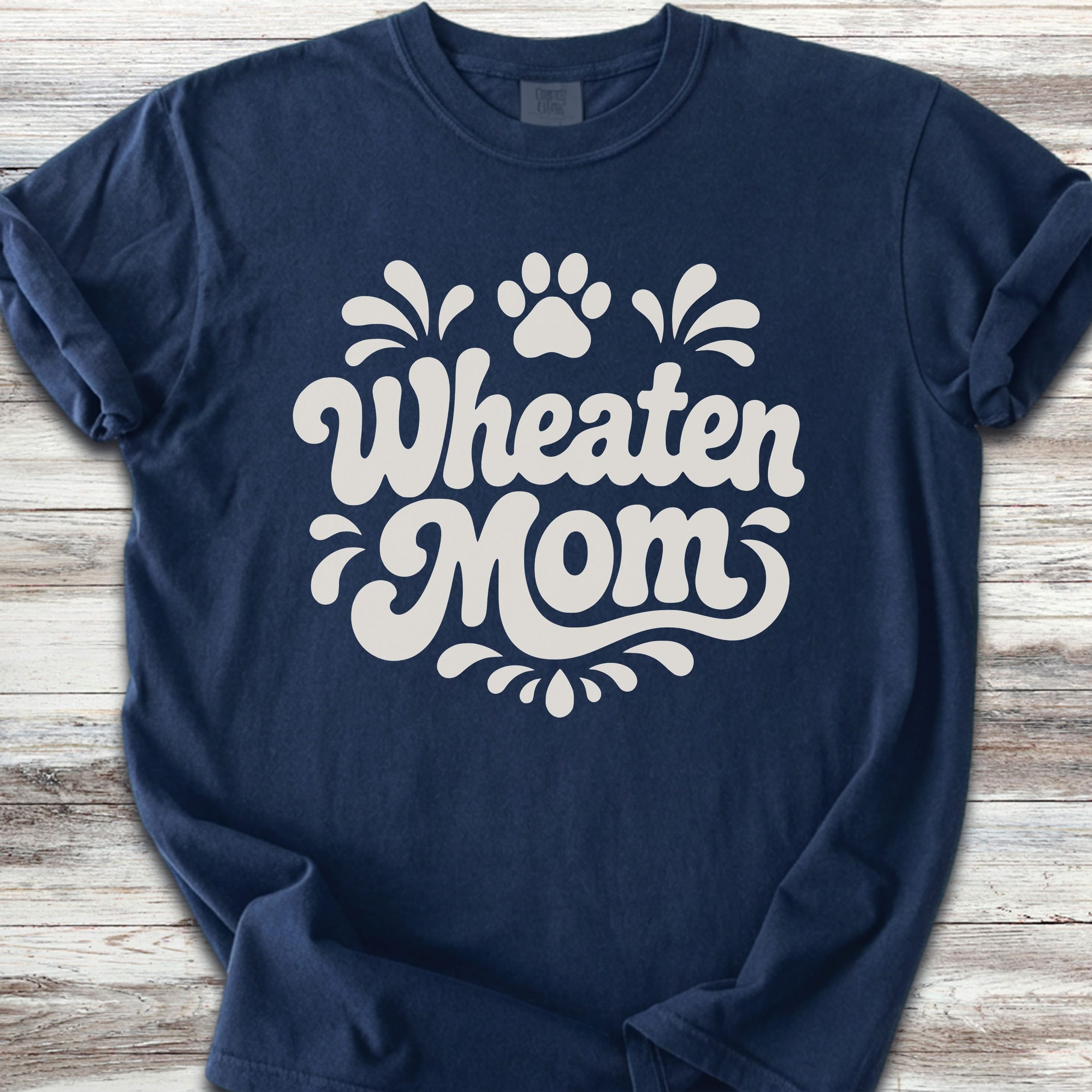 Wheaten Groovy Mom - Navy