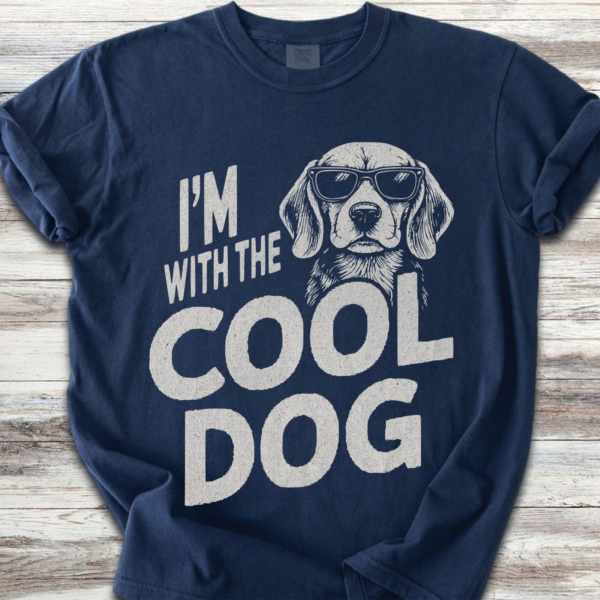 Beagle Cool Dog - Navy