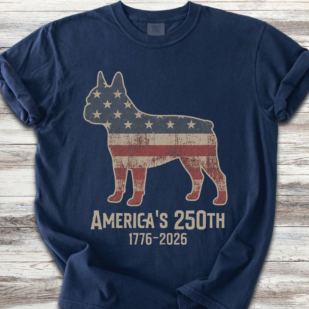 Boston Terrier 250 - Navy