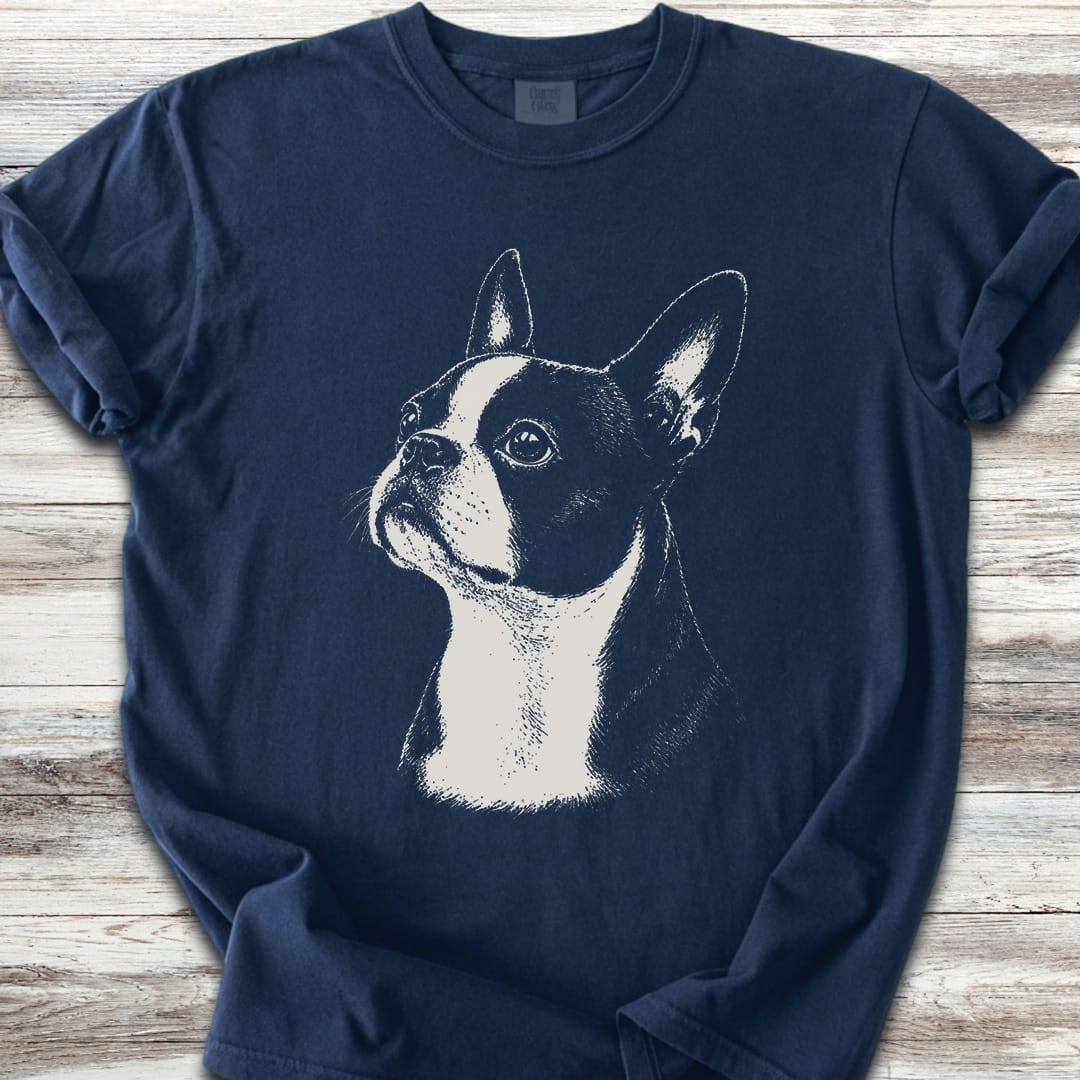 Boston Terrier Loyalty - Navy