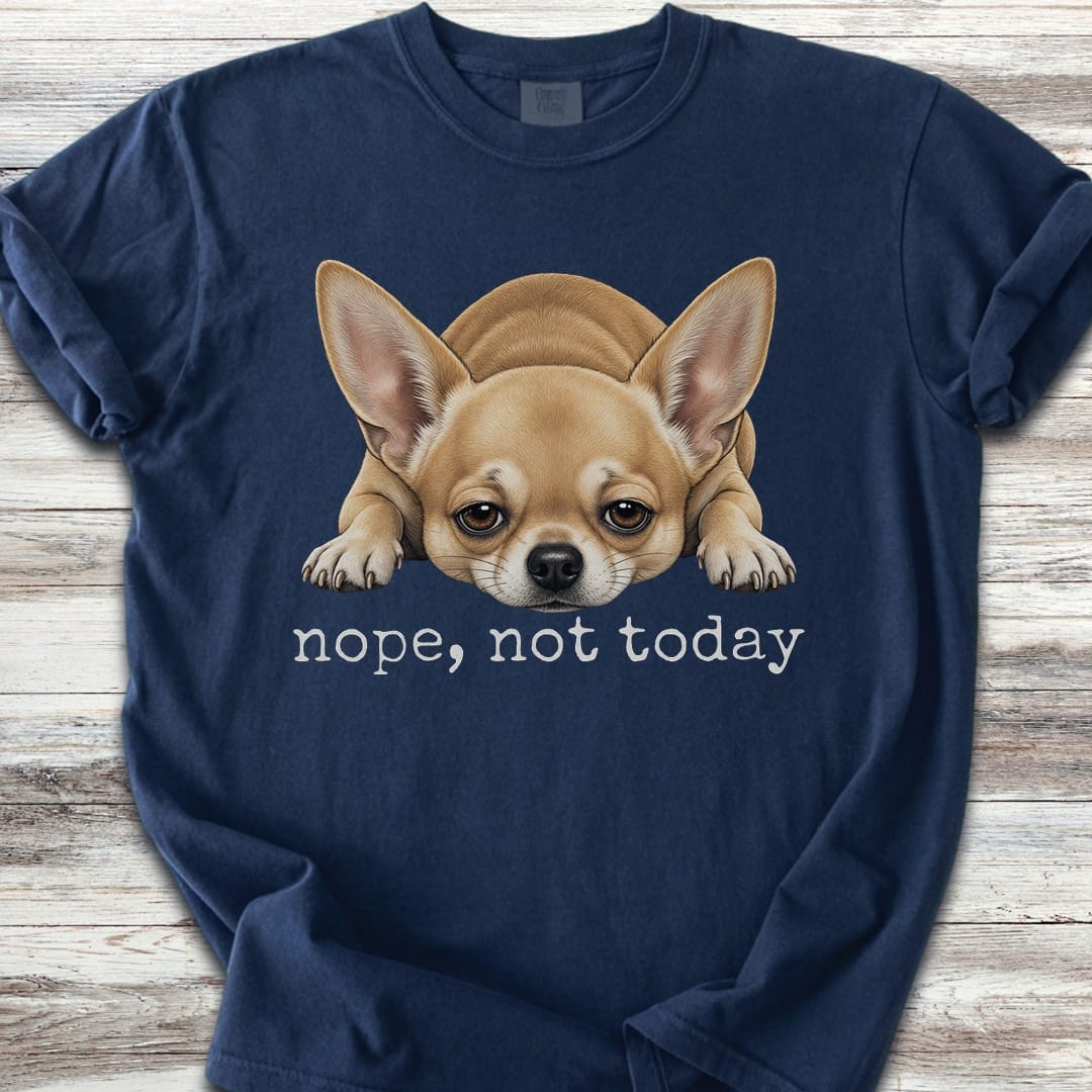 Chihuahua Nope - Navy