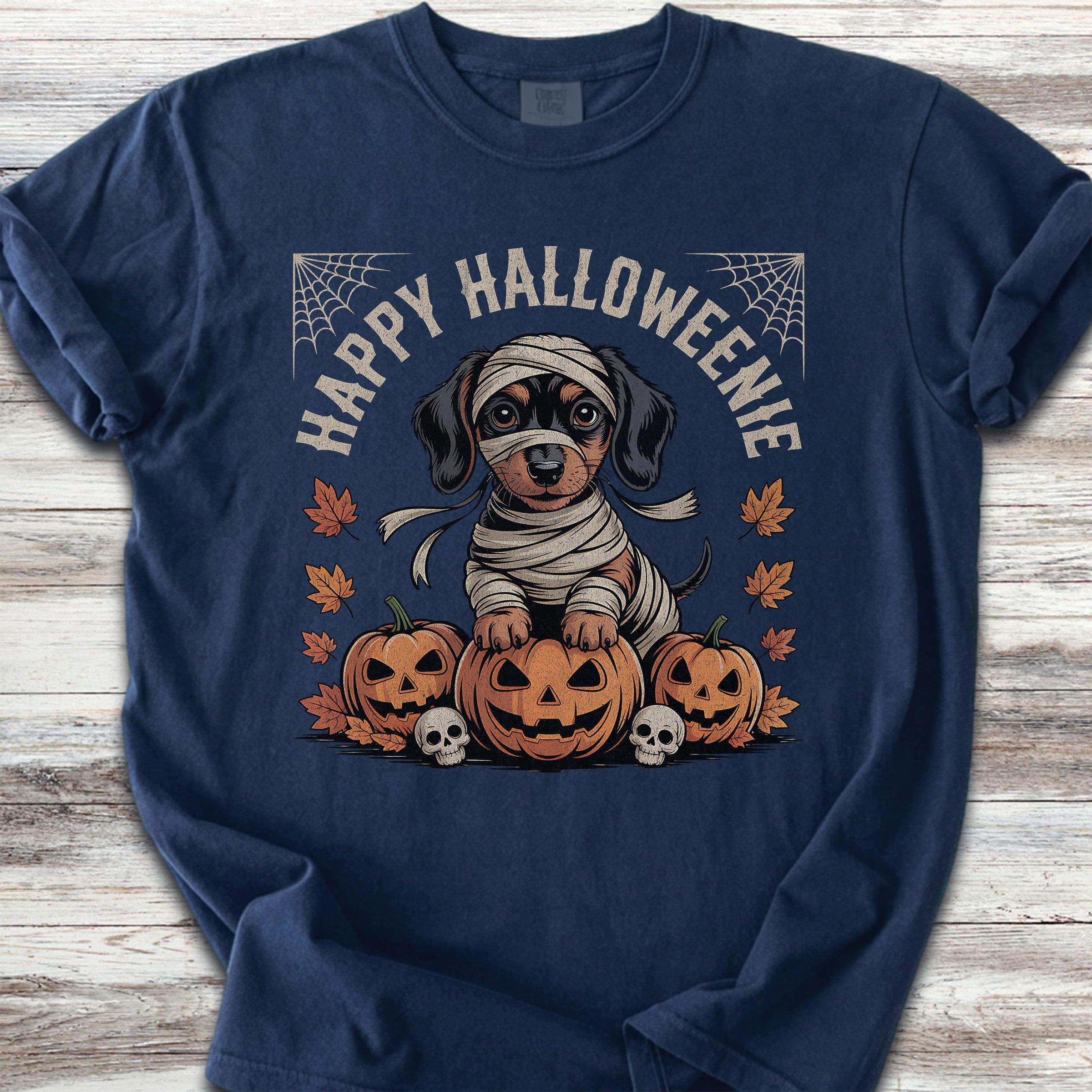 Dachshund Halloweenie - Navy