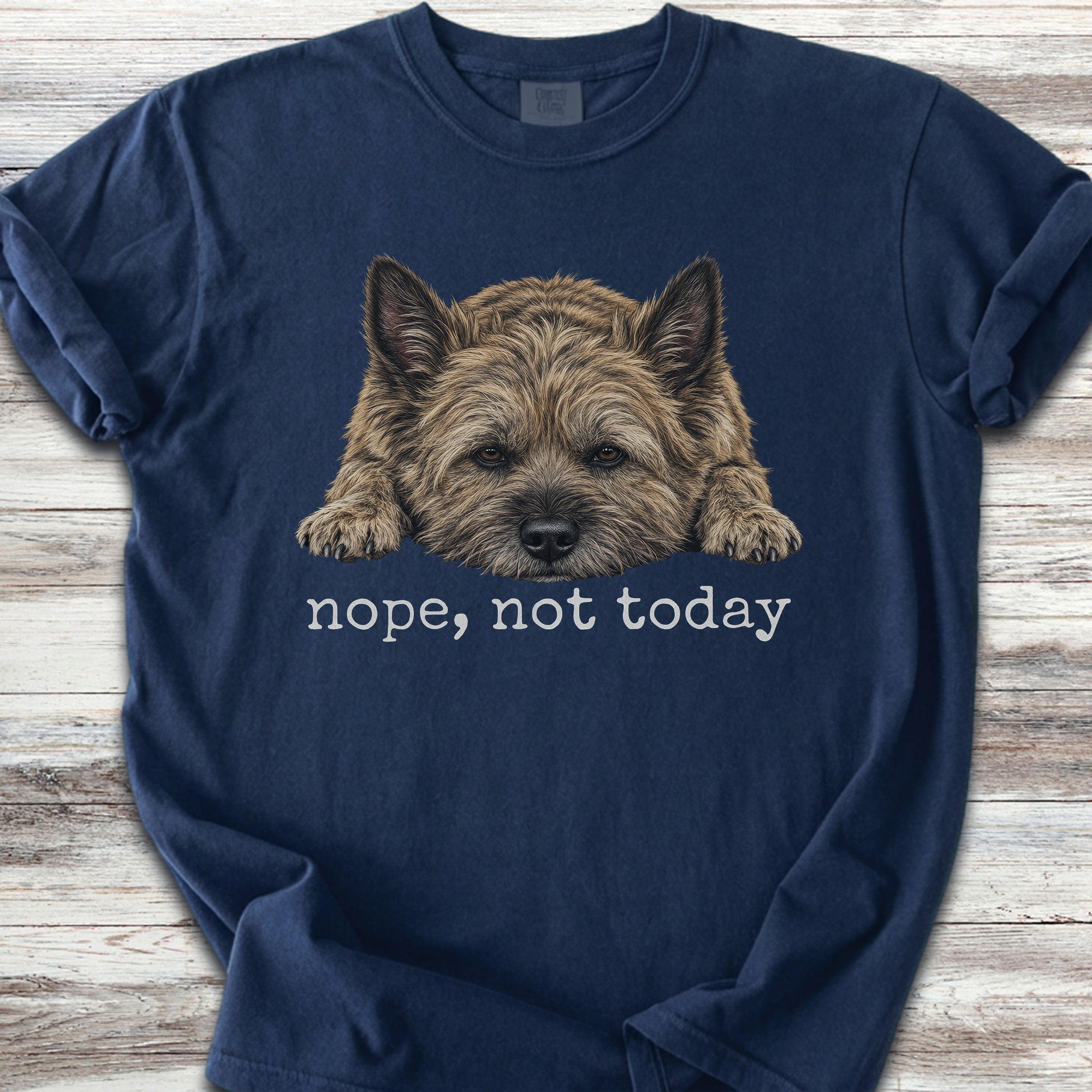 Cairn Terrier Nope - Navy