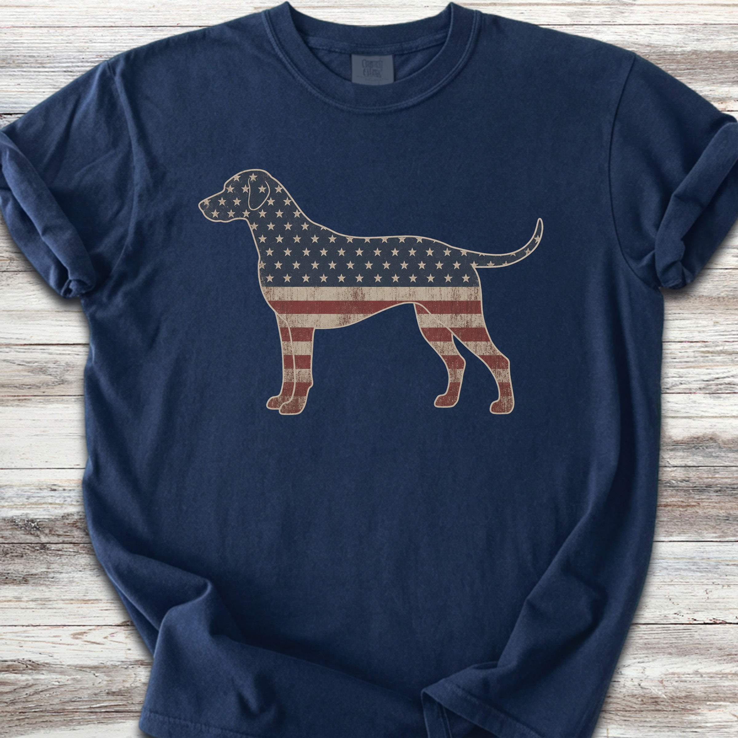 Rhodesian Ridgeback Vintage USA - Navy