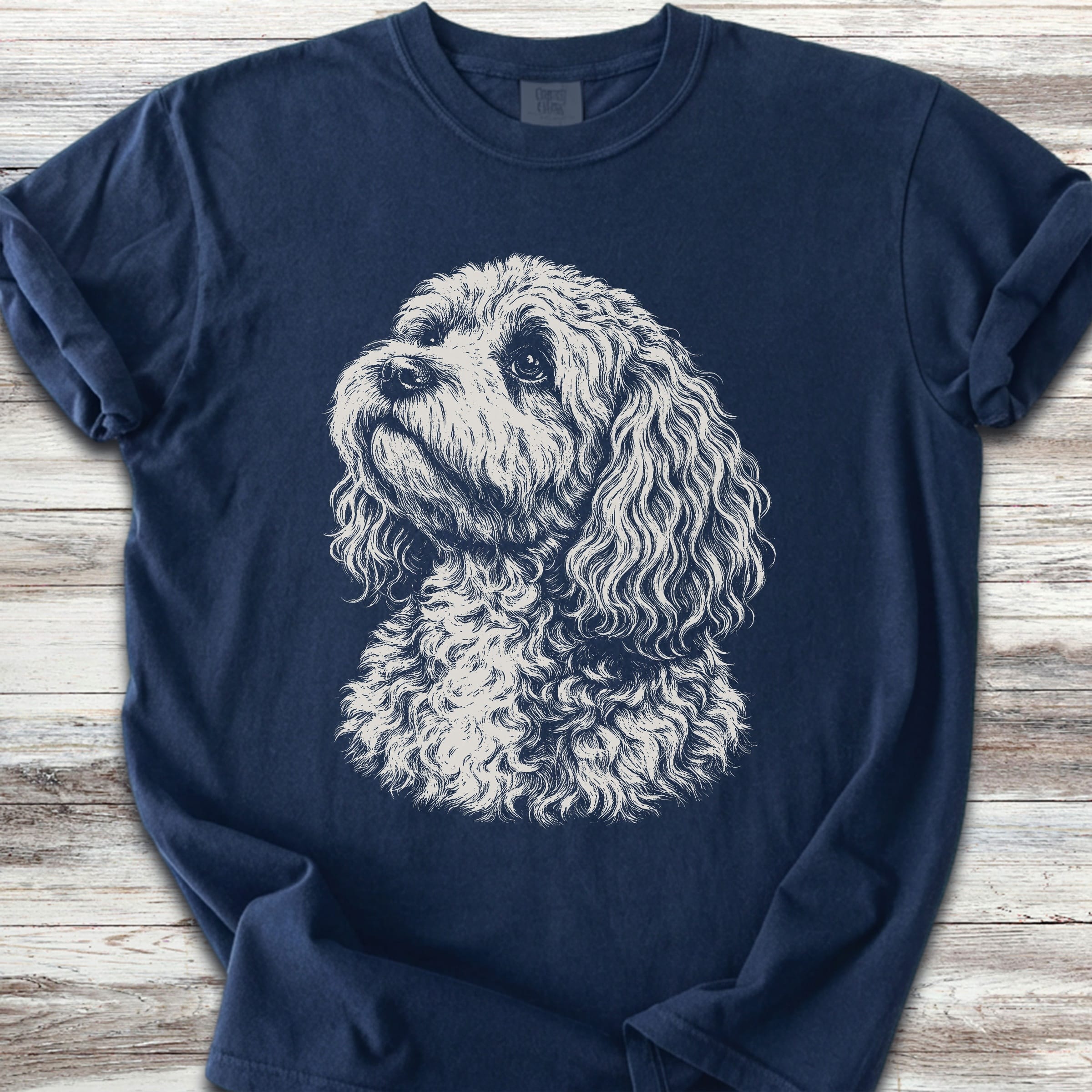 Cockapoo Loyalty - Navy