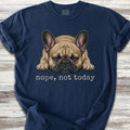French Bulldog Nope - Navy