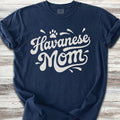 Havanese Groovy Mom - Navy