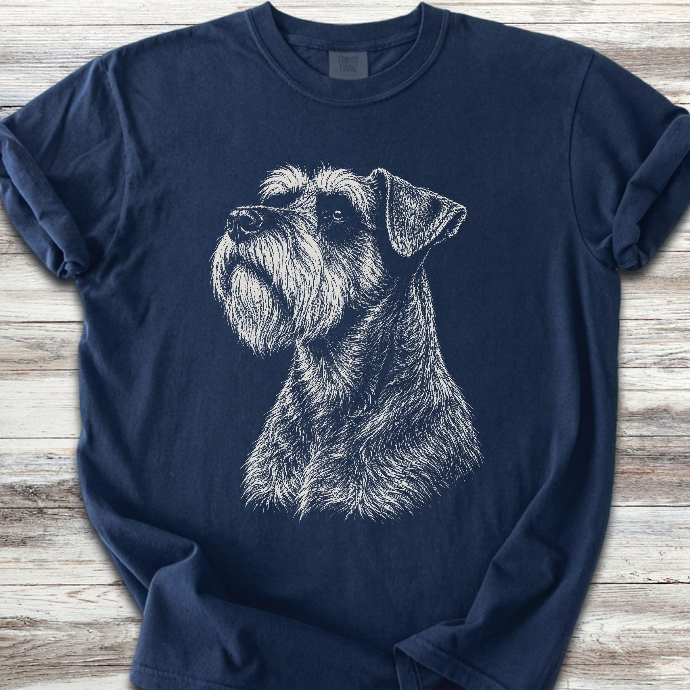 Schnauzer Loyalty - Navy