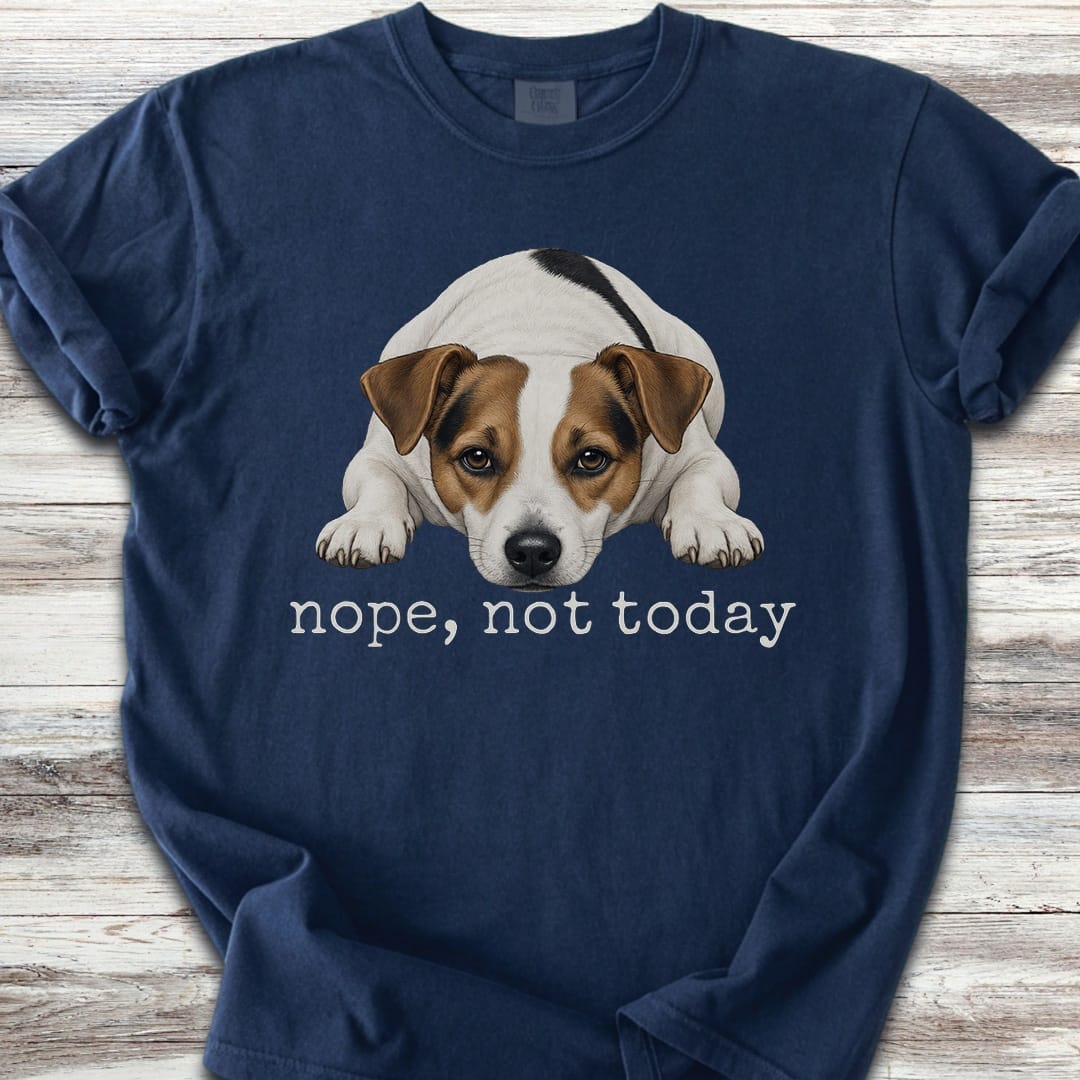 Jack Russell Nope - Navy