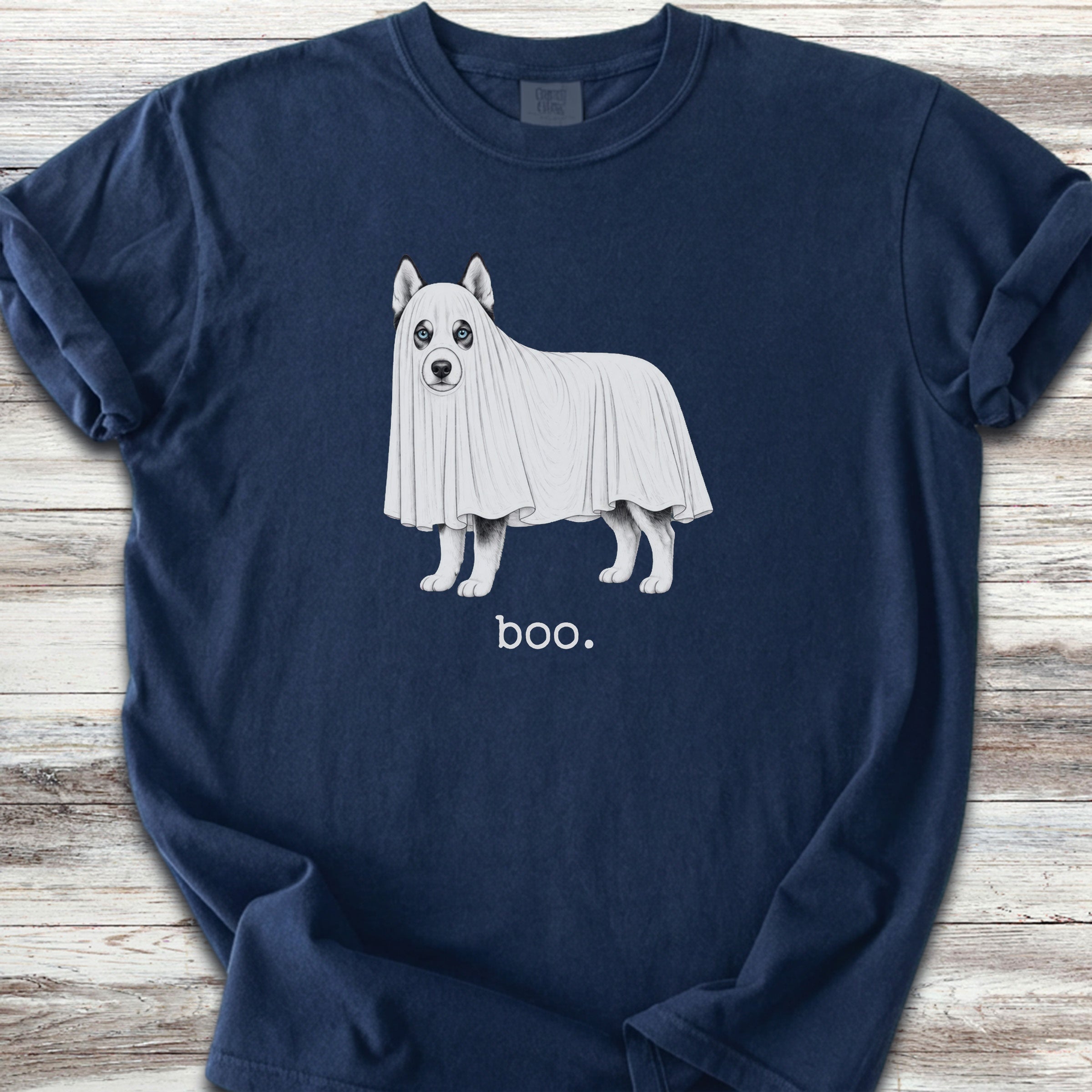 Siberian Husky Boo - Navy