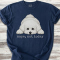 Bichon Frise Nope - Navy